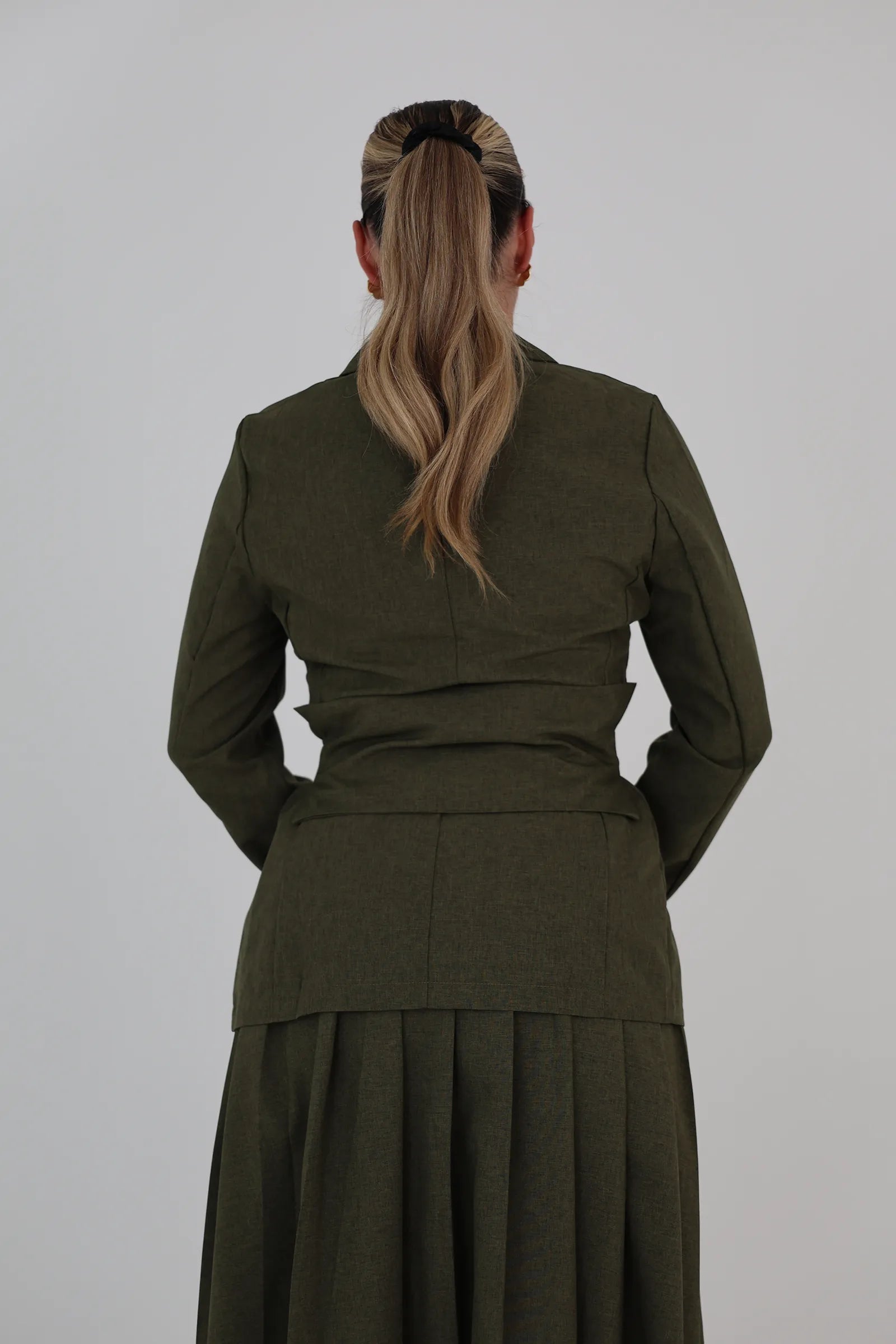 Sako wrap blazer