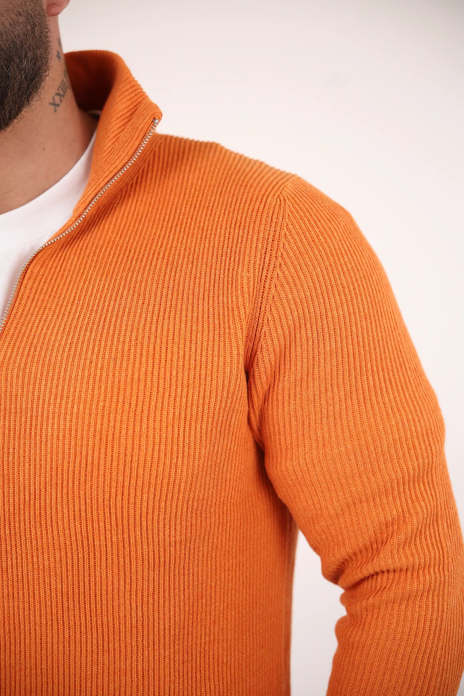 XHEMPER Rust Pullover