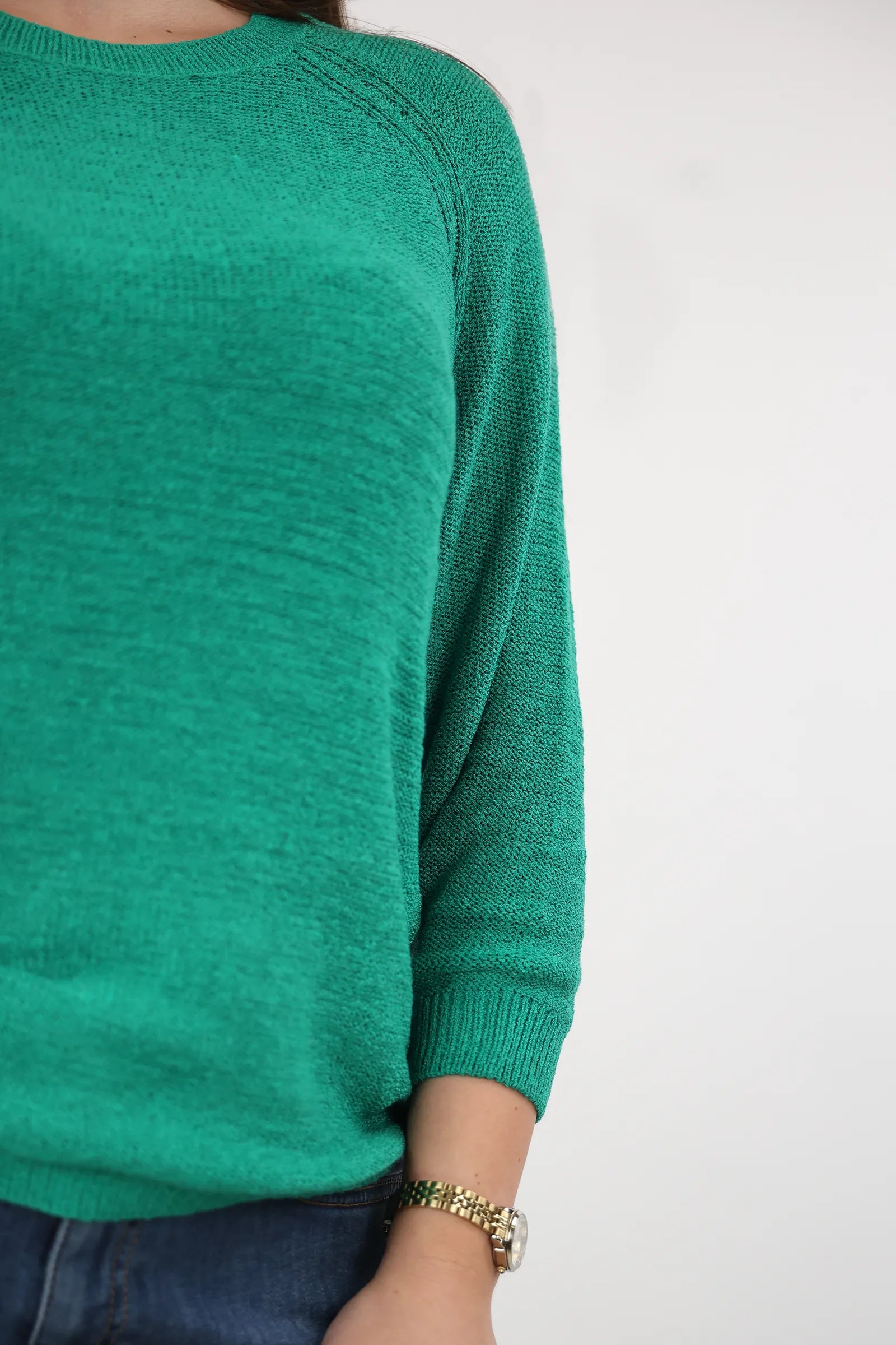 XHEMPER SLEEVE KNIT