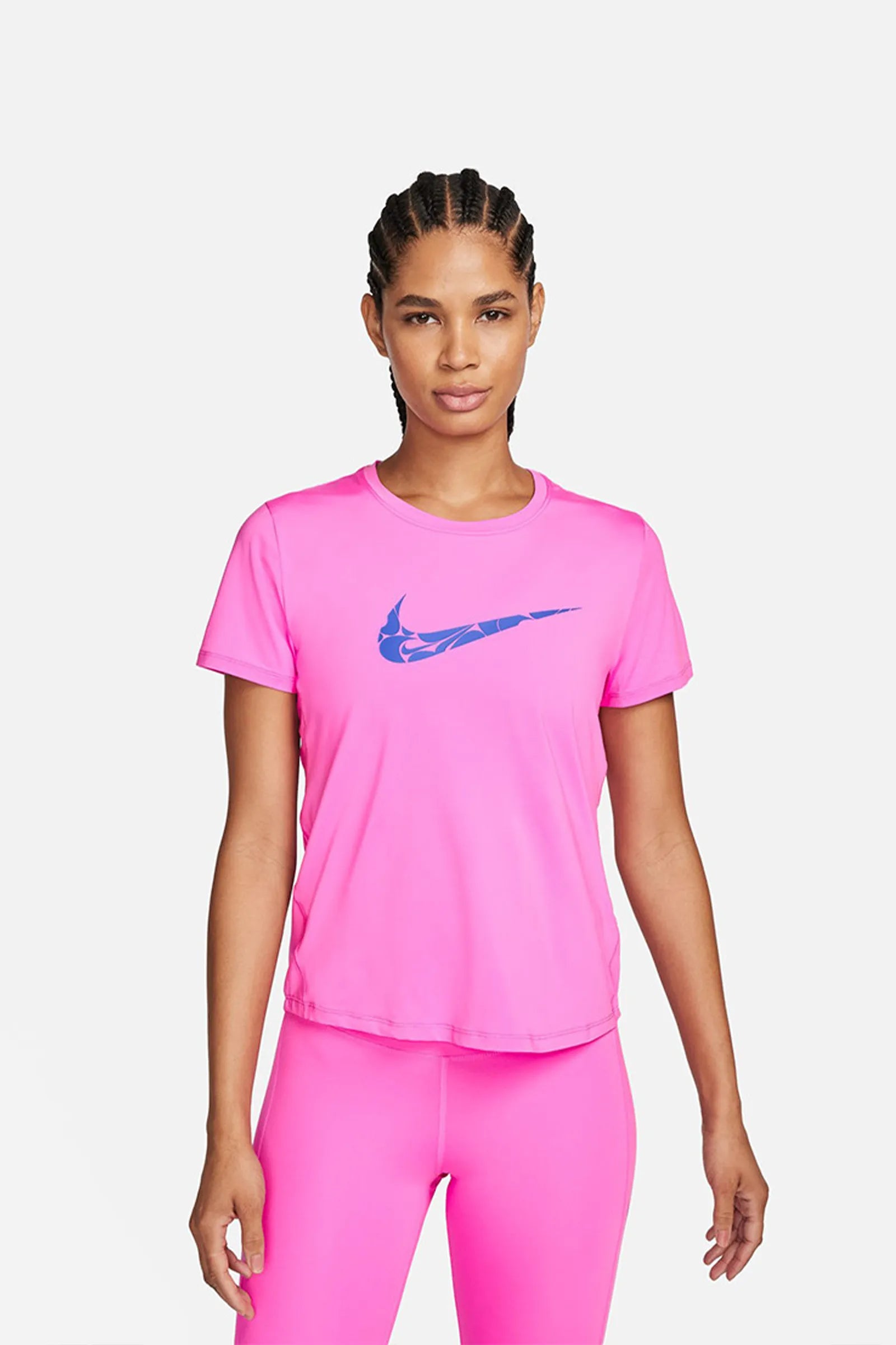 MAICË NIKE Women T-shirts & Singlets One Swoosh Dri-Fit Short Sleeve Top Rose