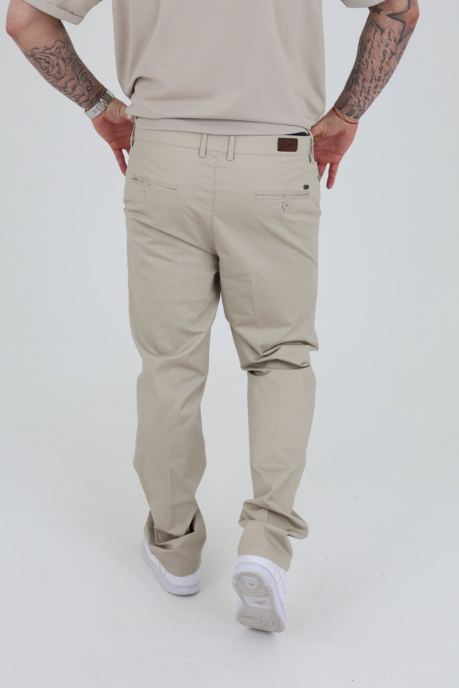 Pantallona flat front