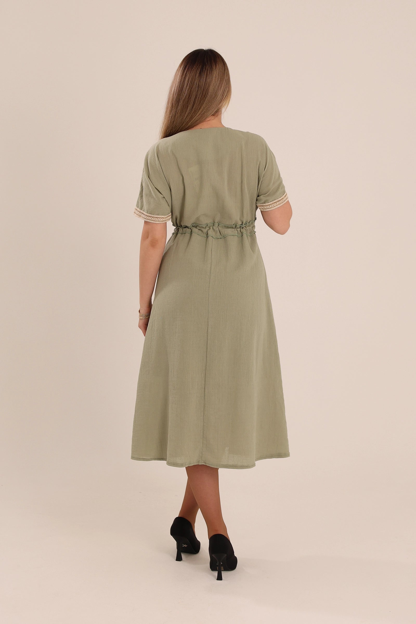 Fustan boho midi