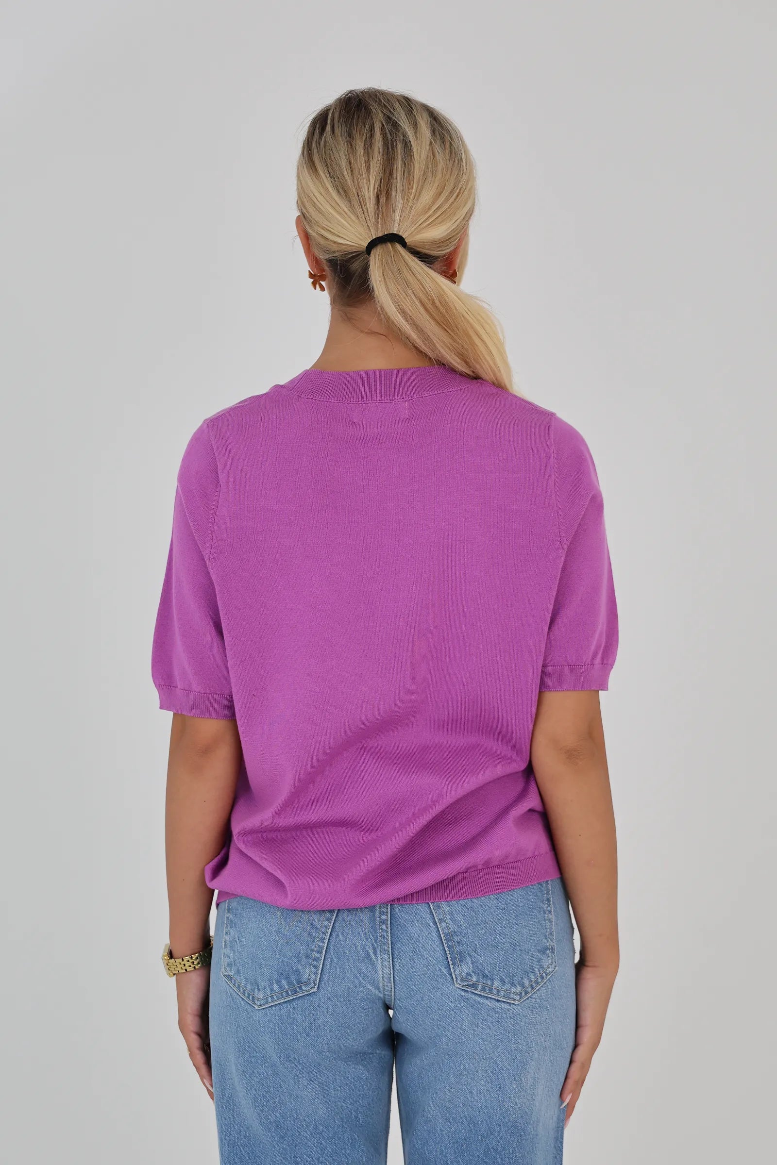 Maice knit tee