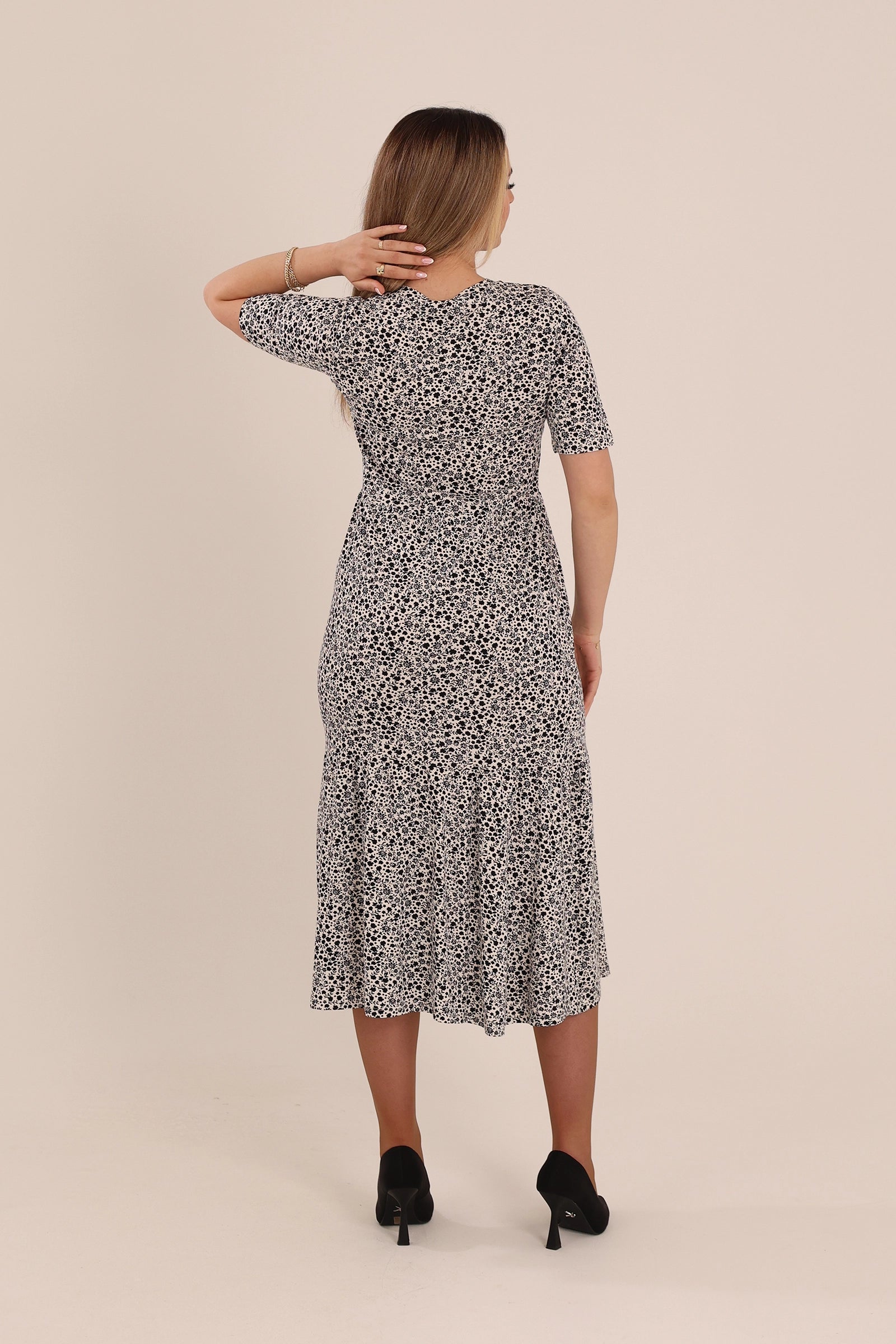 Fustan ditsy floral