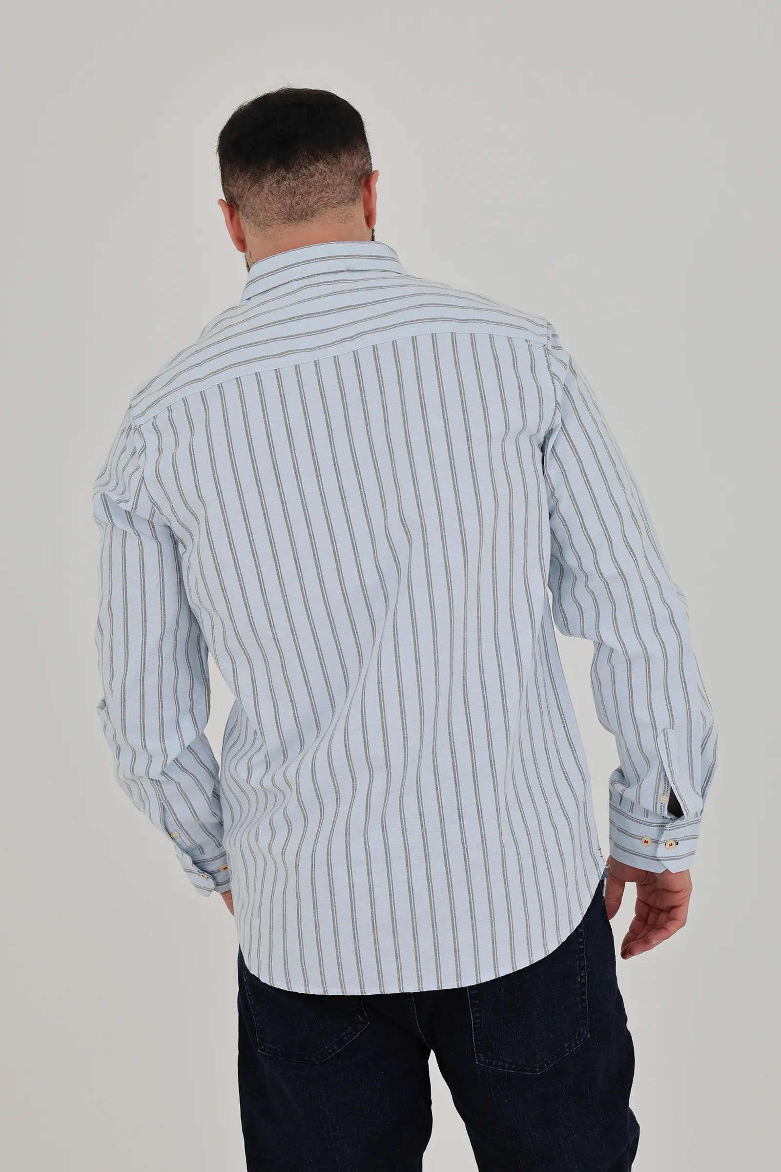 Kemishe slim fit striped