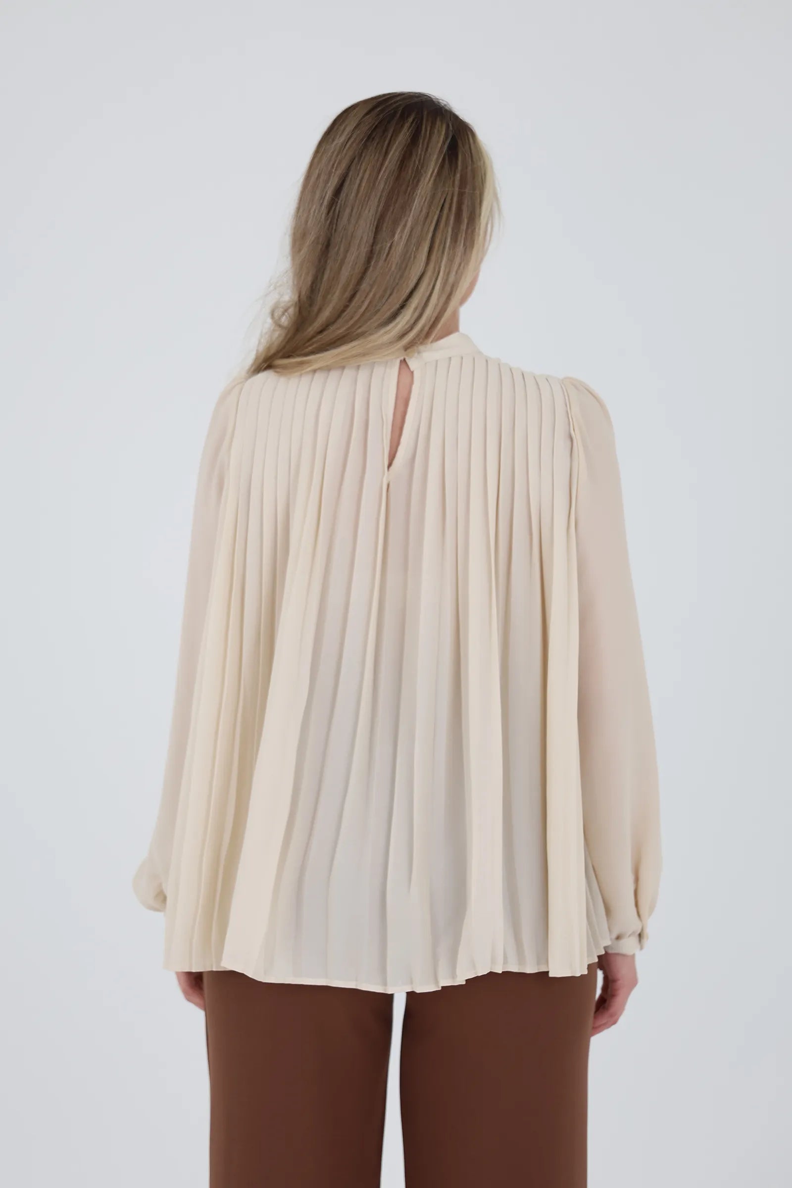 Kemishe pleated chiffon