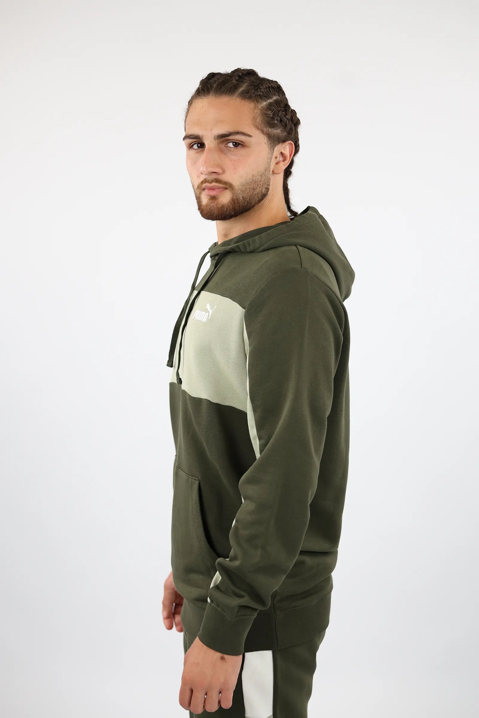 DUKS ESS BLOCK SMALL LOGO HOODIE FL B