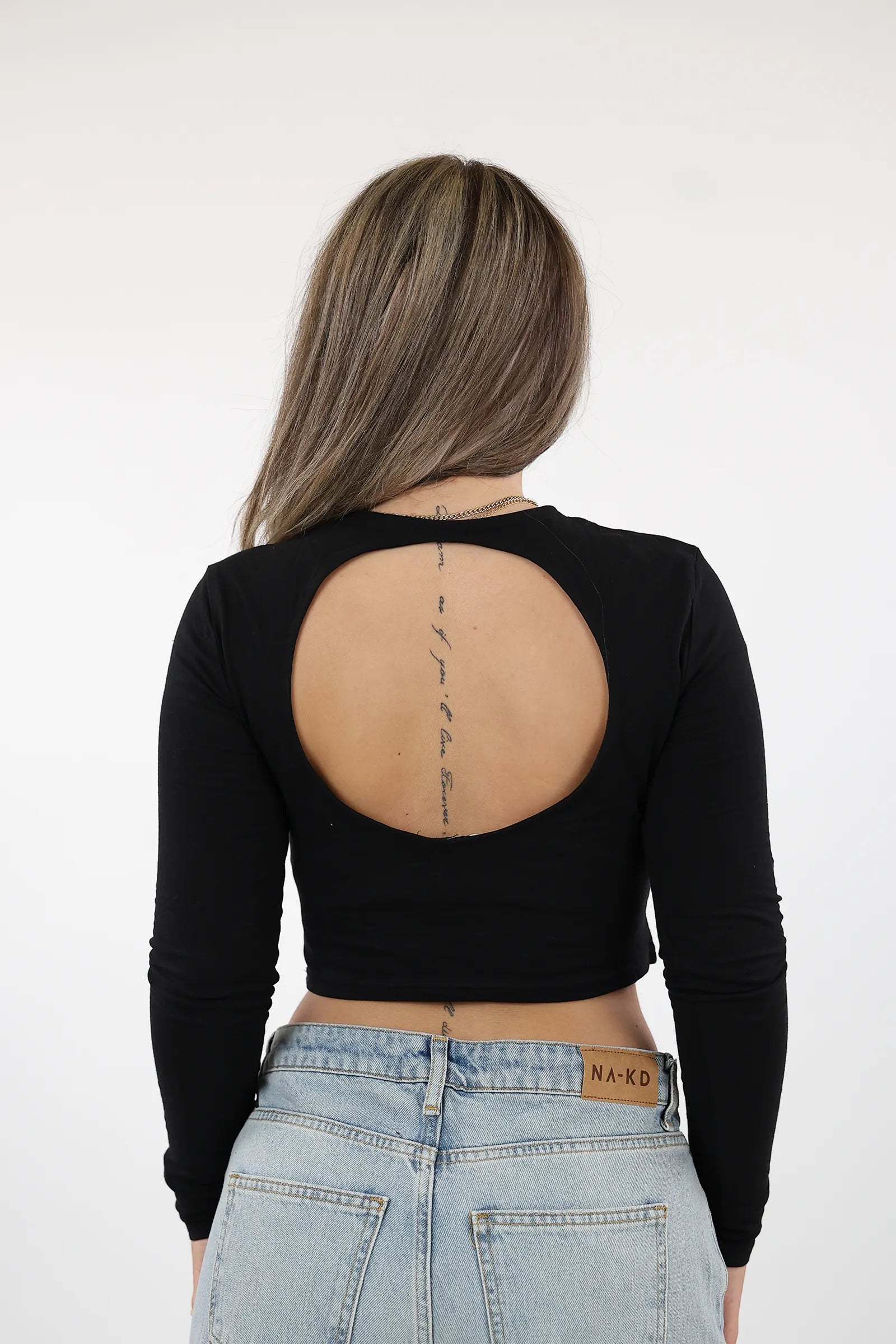 BLUZË OPEN BACK