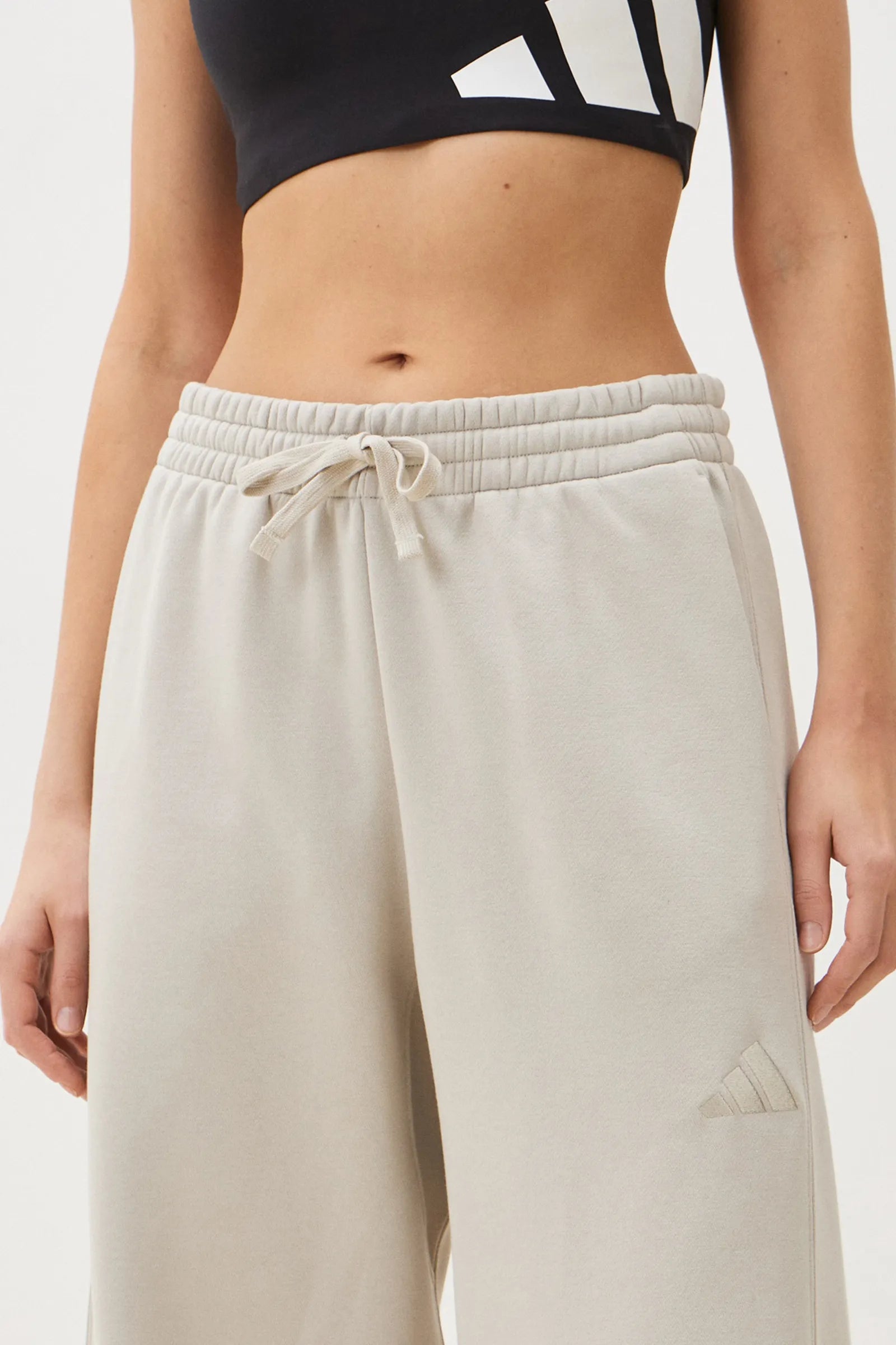 TRENERKA ALL SZN FLEECE LOOSE WIDE LEG PANTS