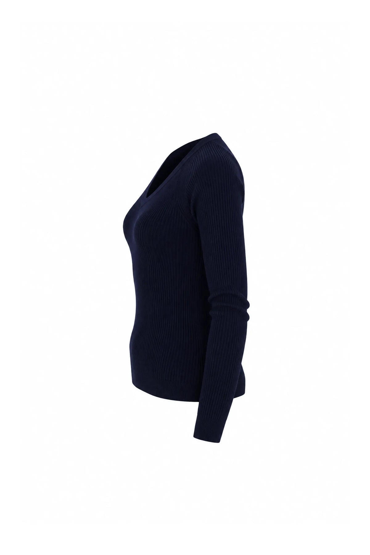 Bluze v-neck knit