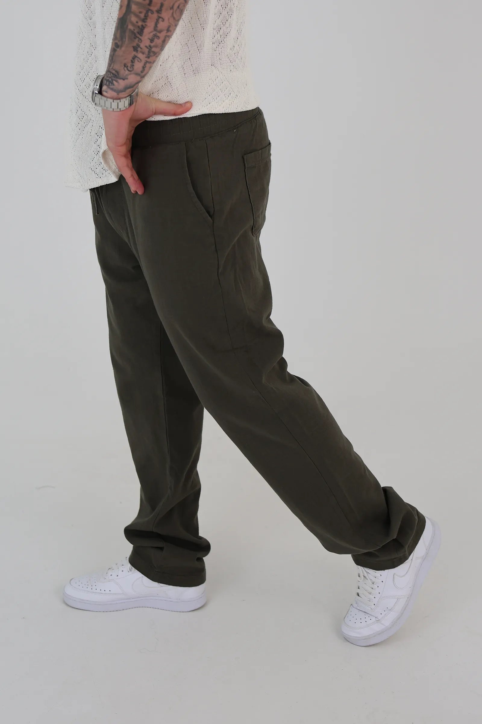 Pantallona flat front