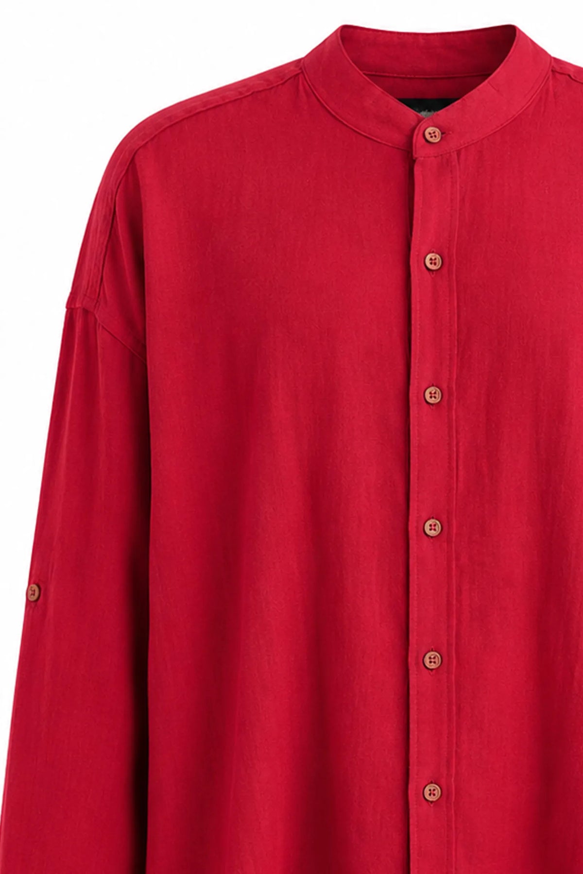 Kemishe mandarin collar