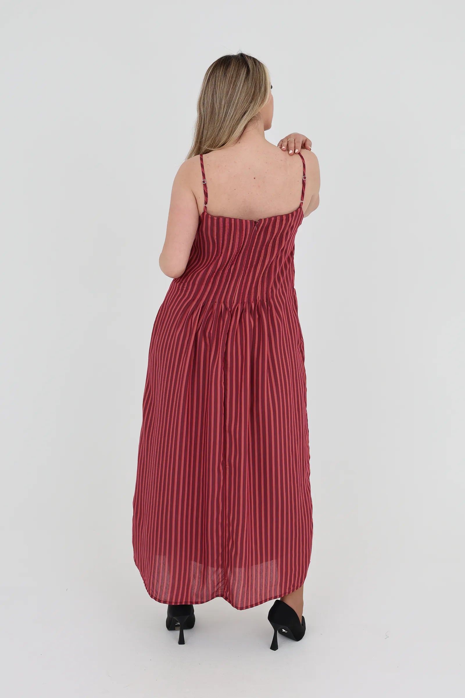 Fustan vertical stripe