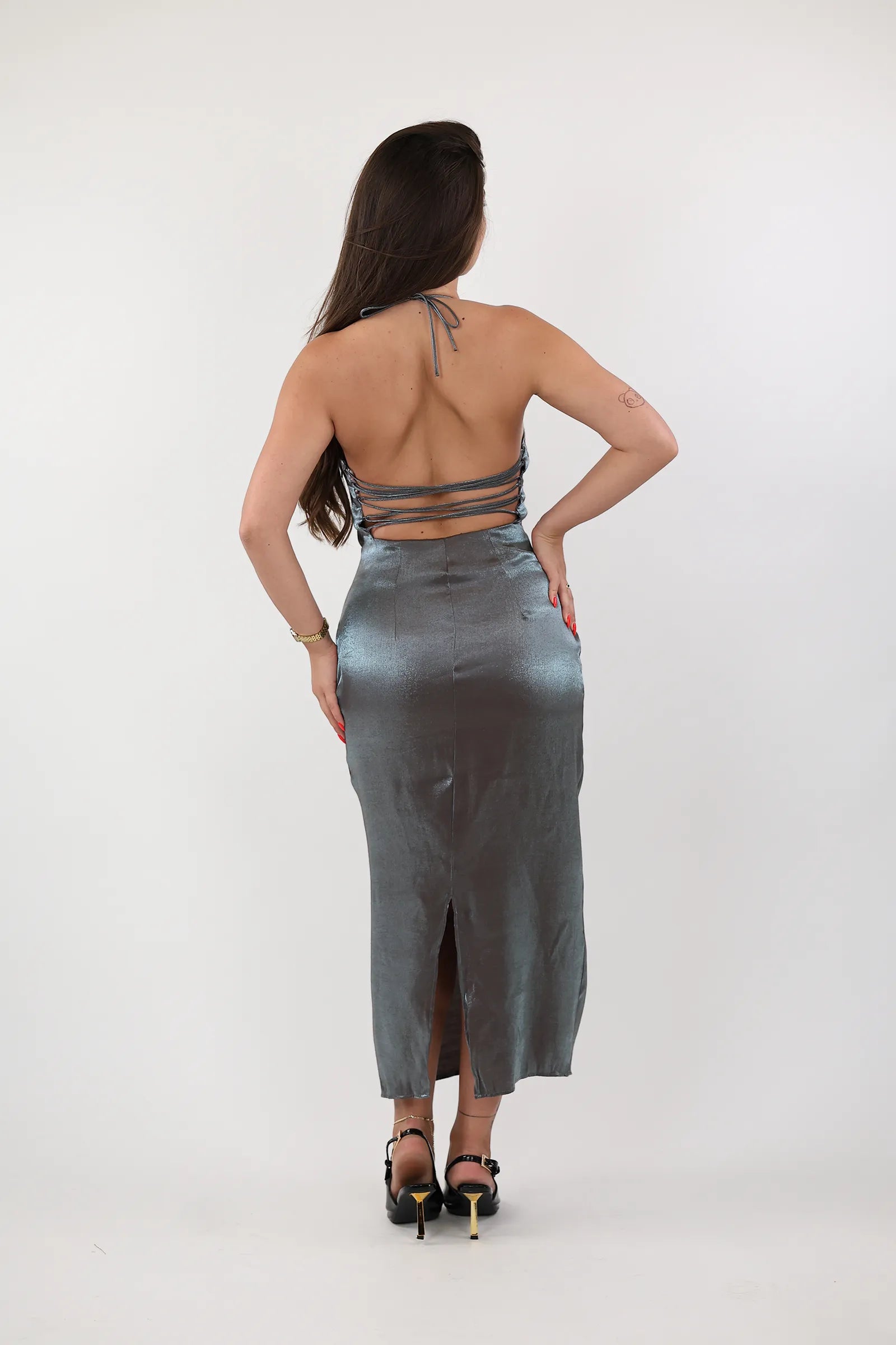 FUSTAN METALLIC GRAY