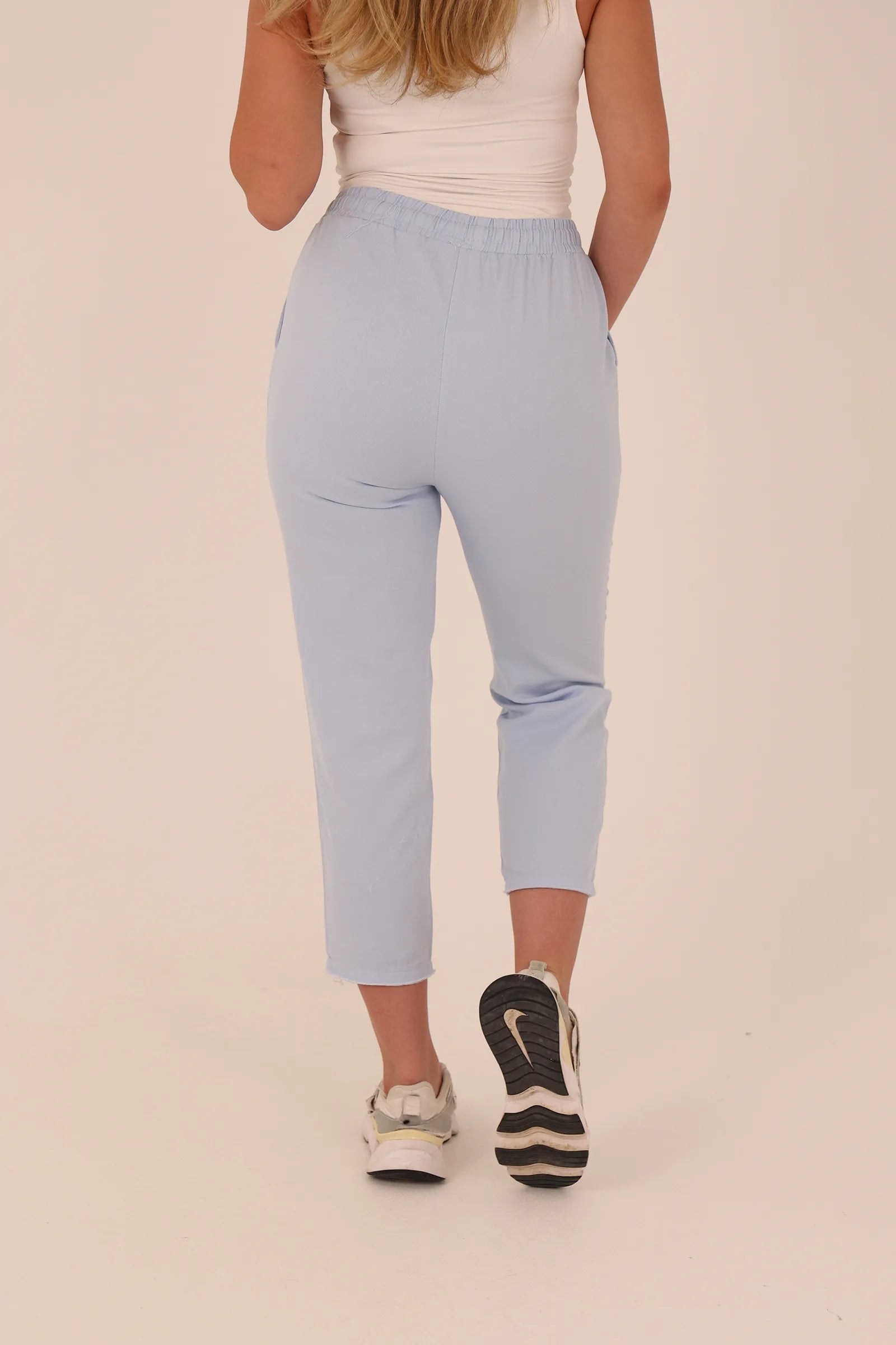 Pantallona cropped carrot