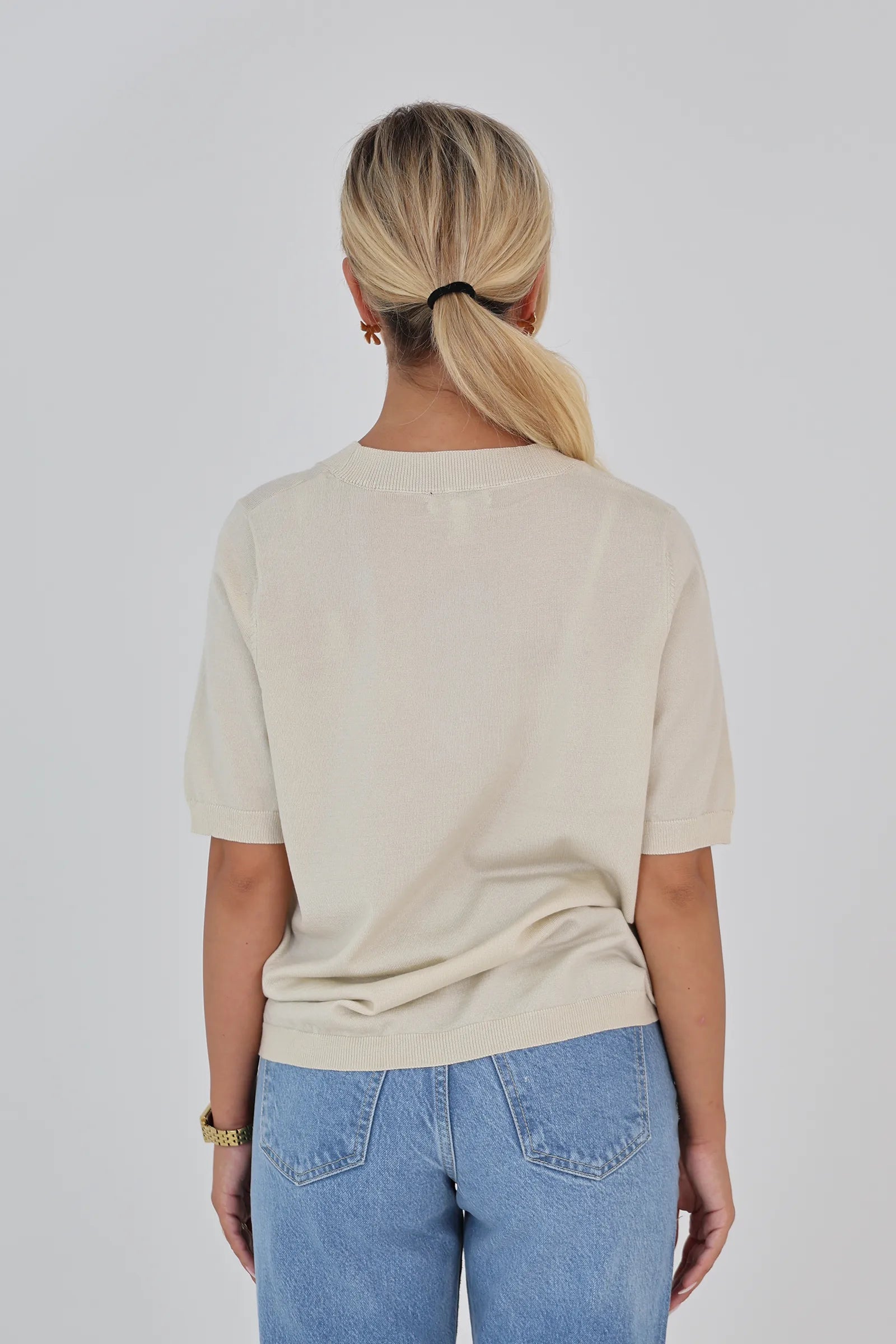 Maice knit tee