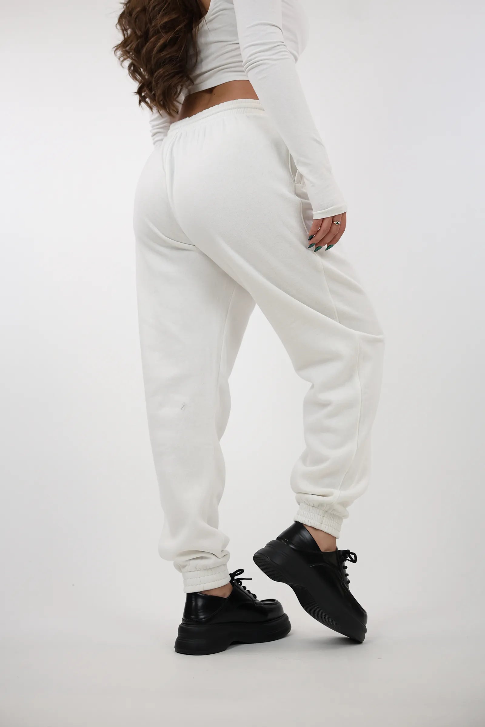 TRENERKA elastic waist fleece