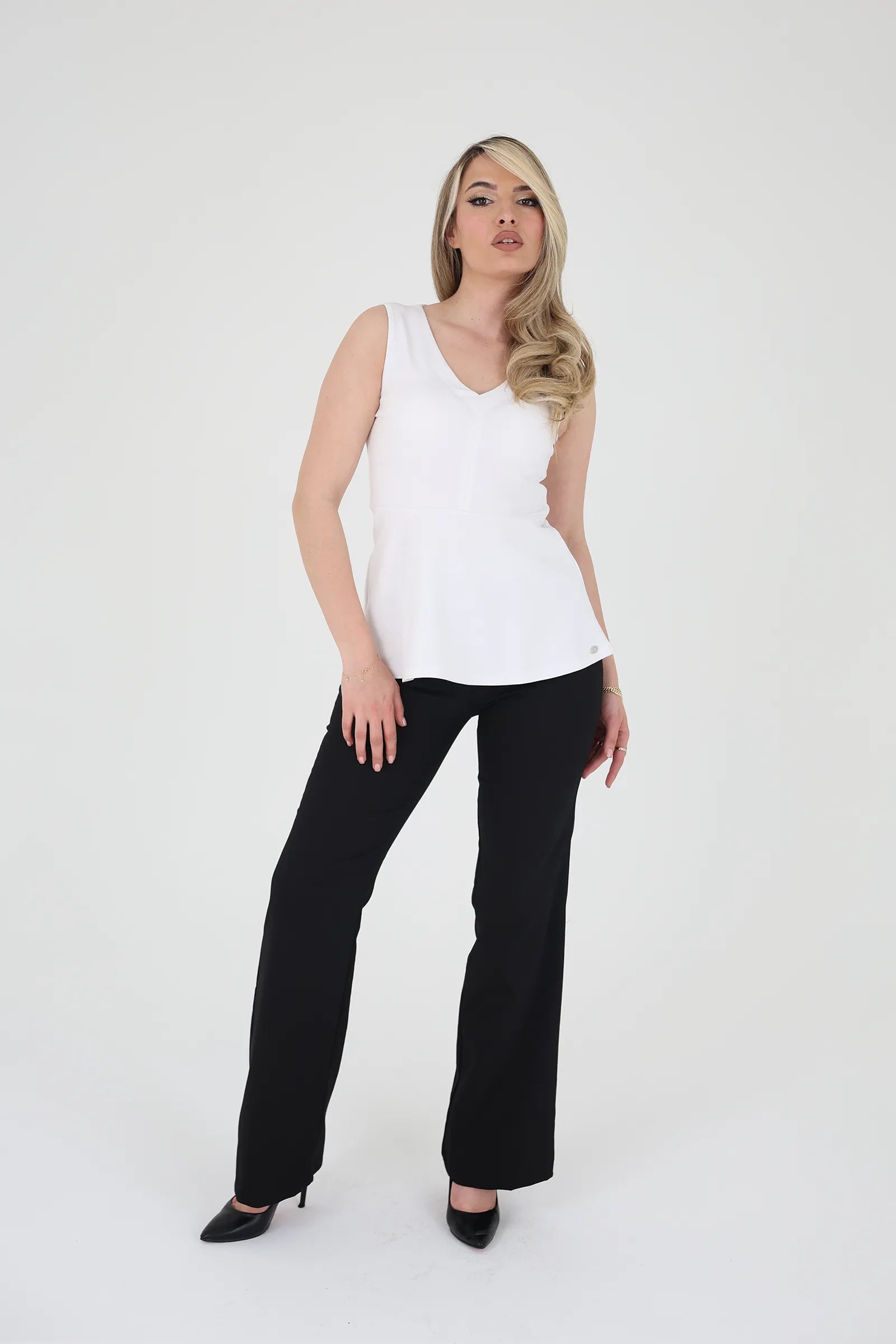 Maice peplum top