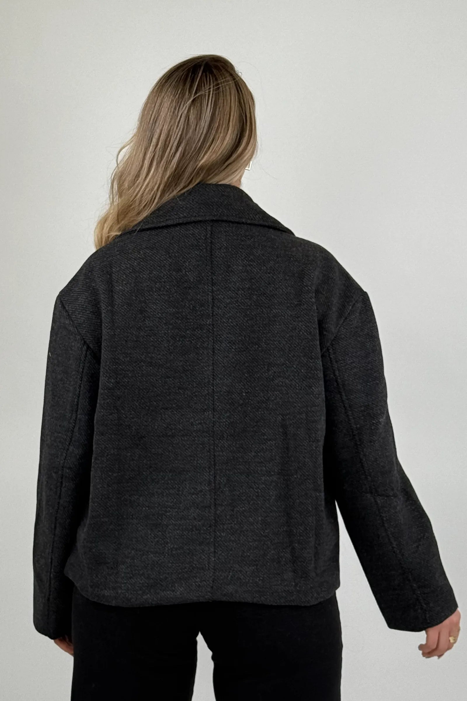 Pallto breasted short coat