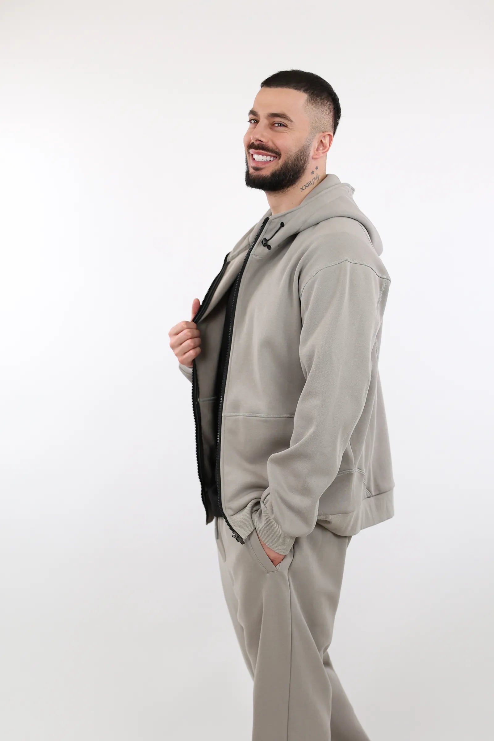 Duks boxy full-zip