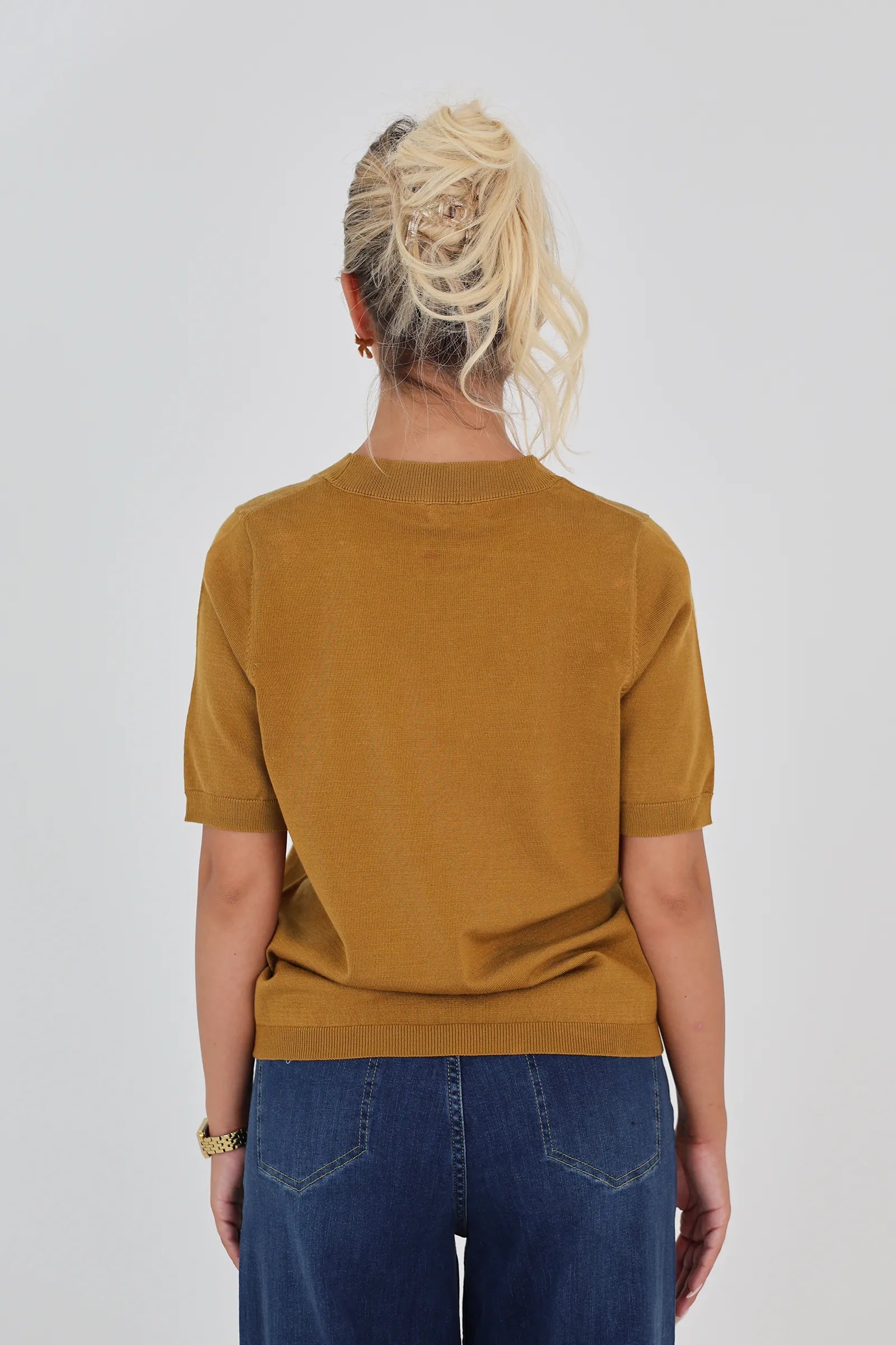 Maice knit tee