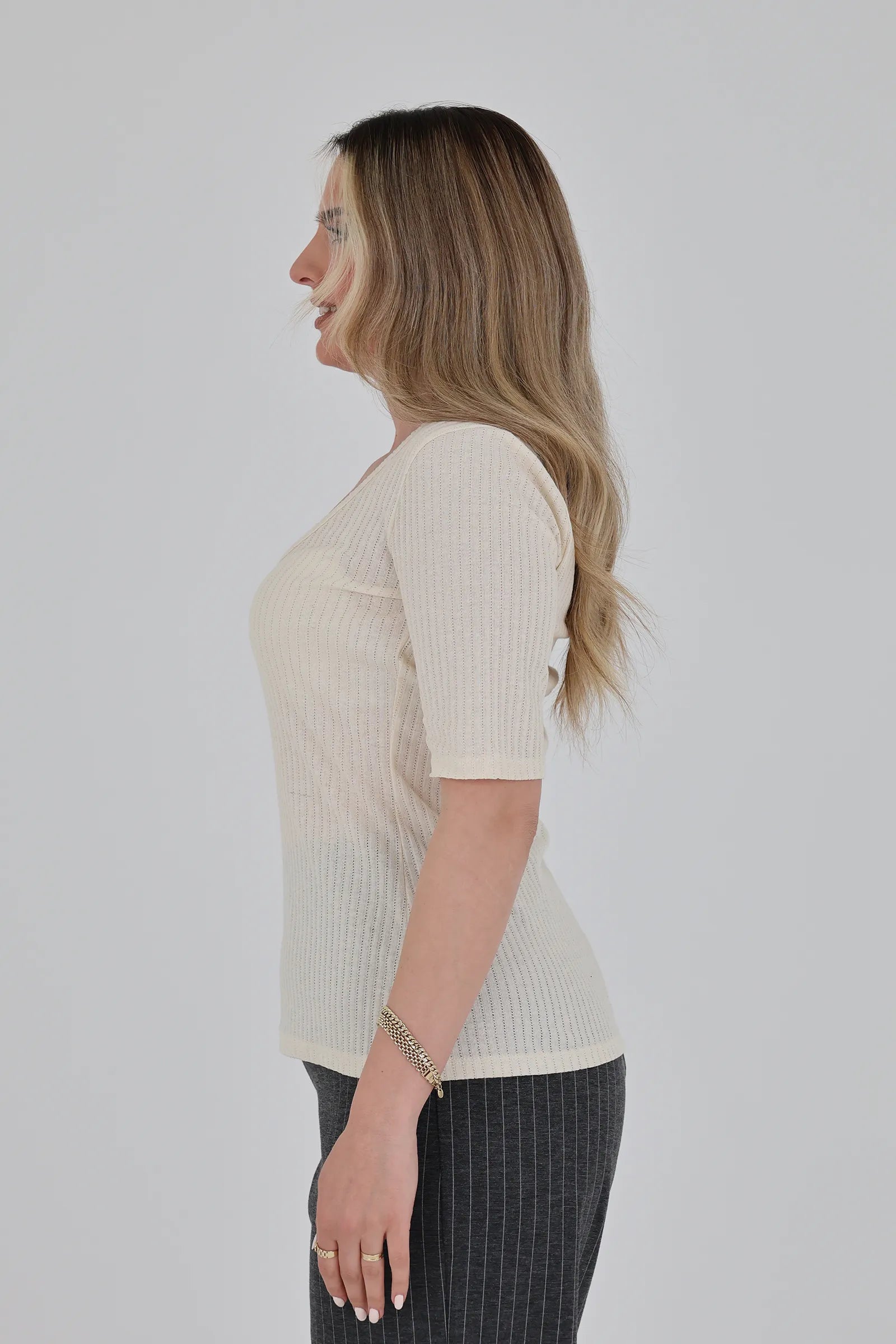 Maice scoop neck
