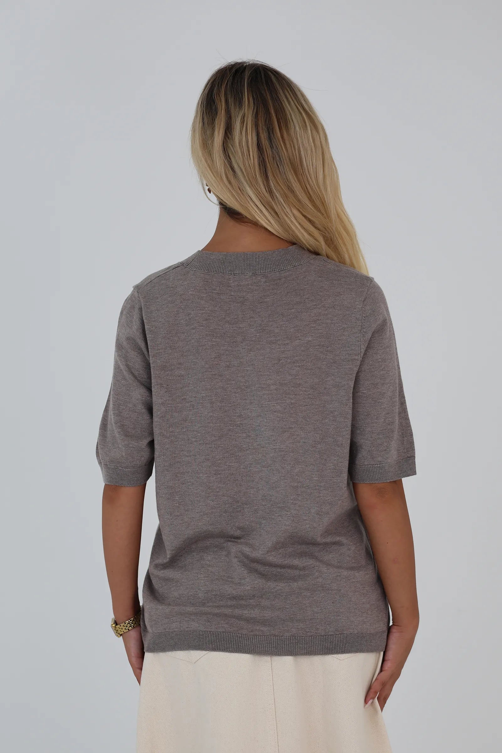 Maice knit tee