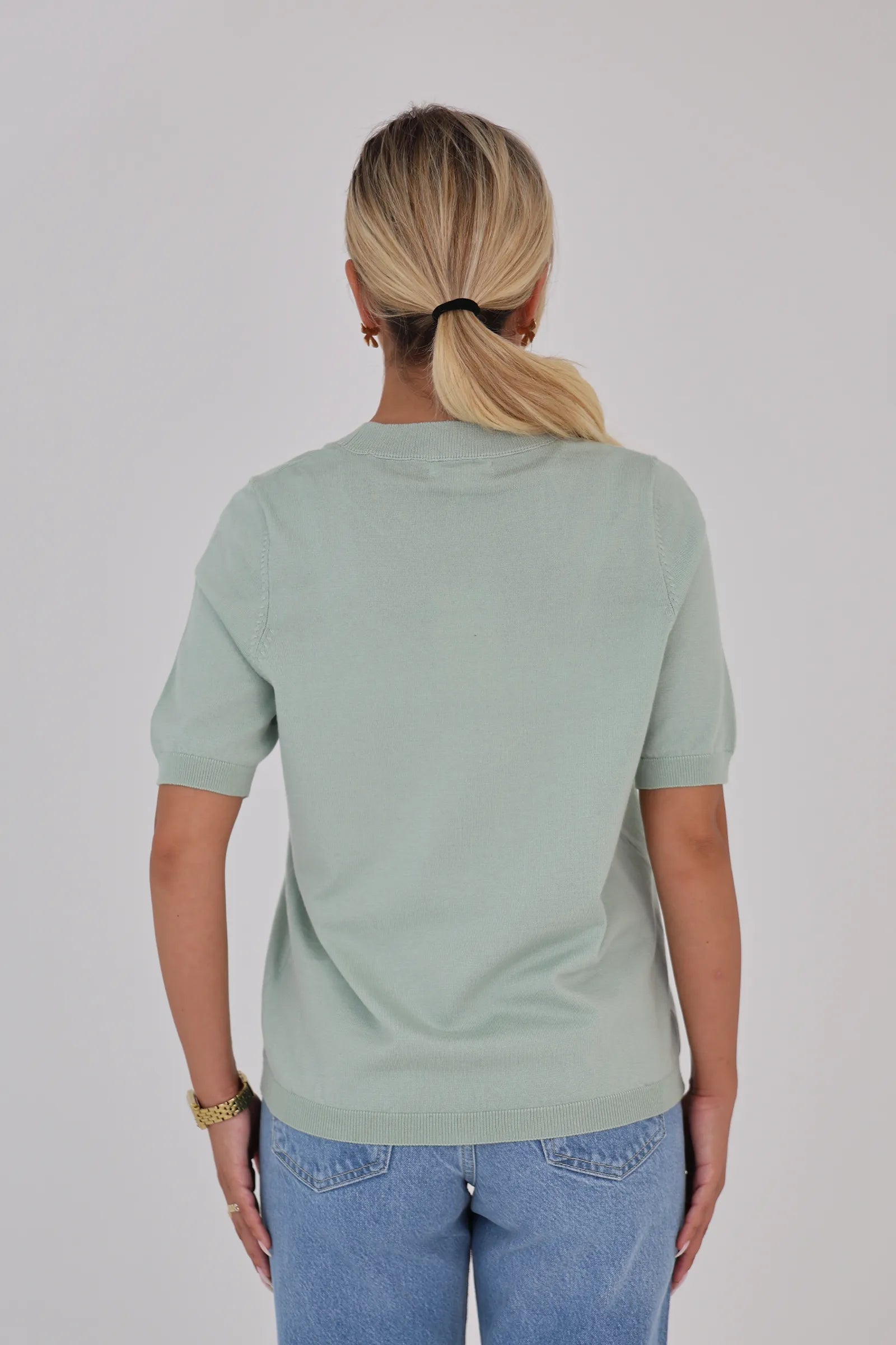 Maice knit tee