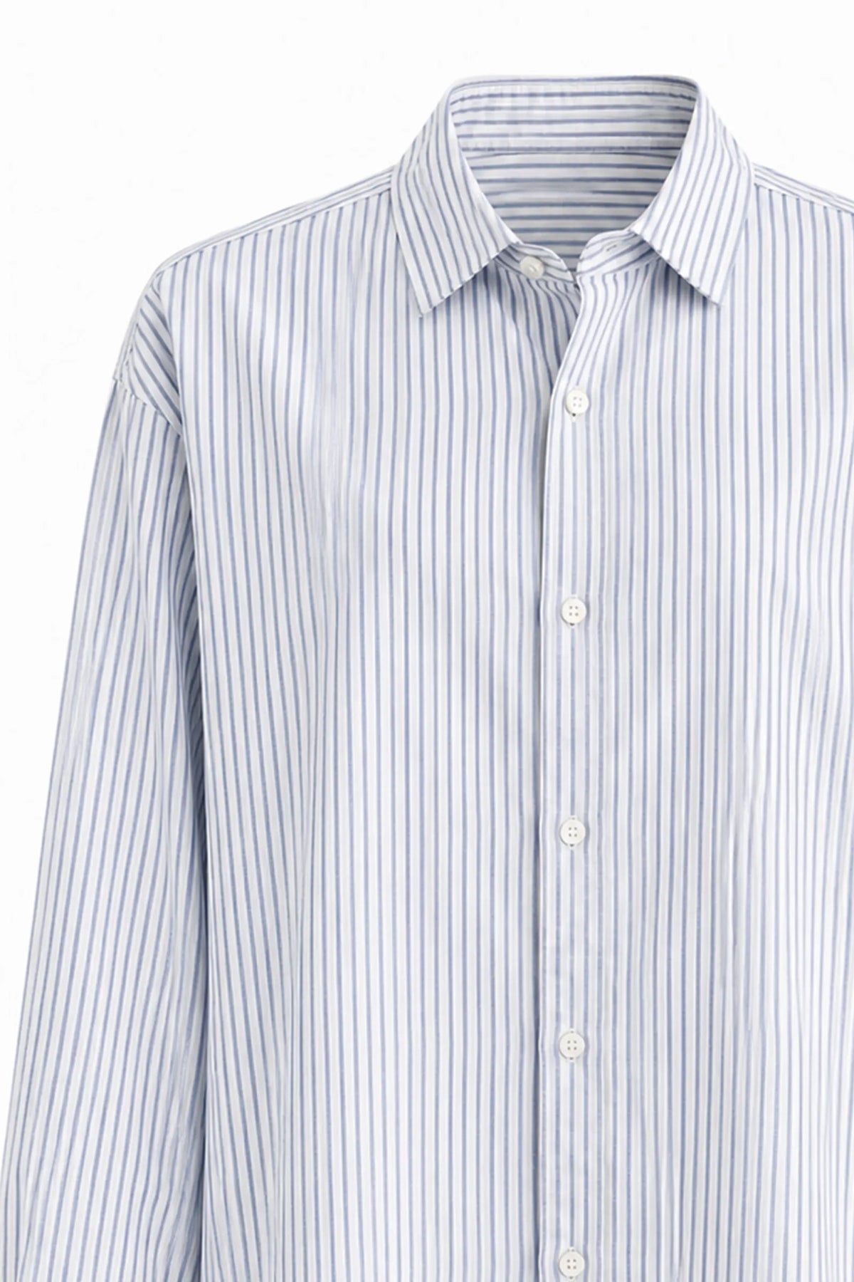 Kemishe blue and white stripe