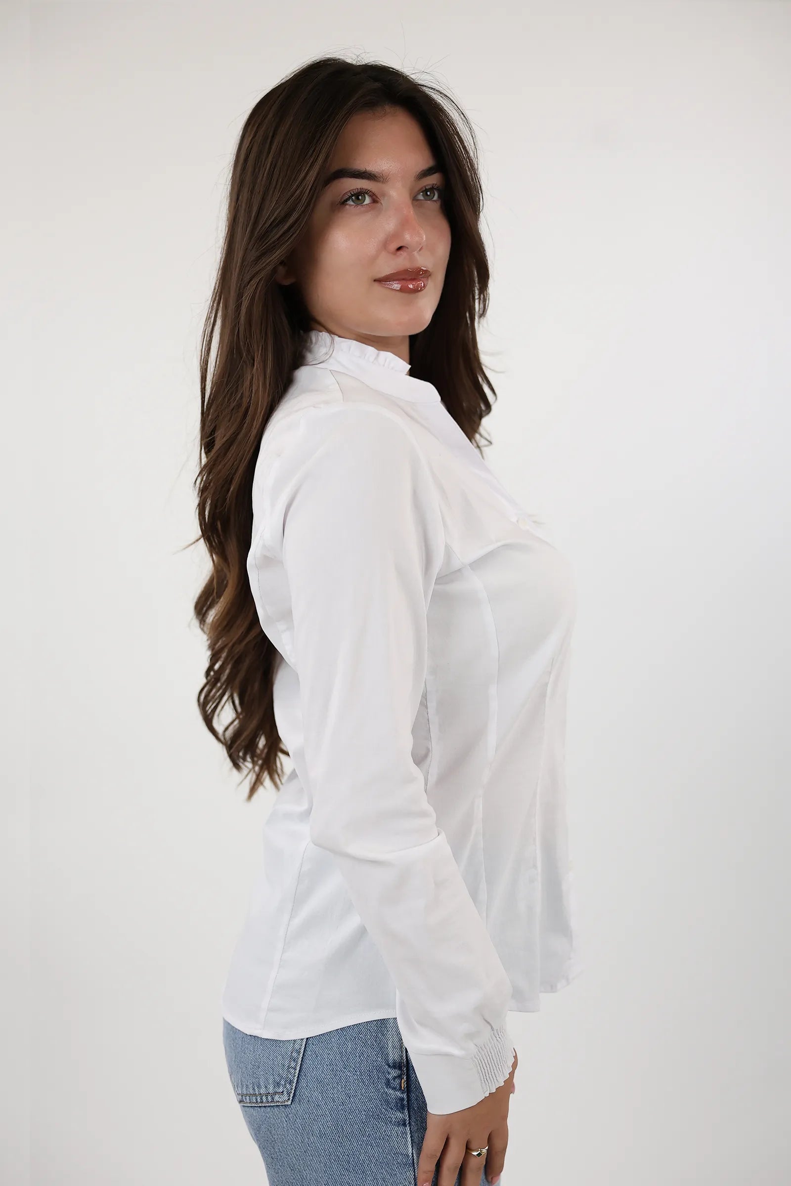 KËMISHË STAND UP COLLAR
