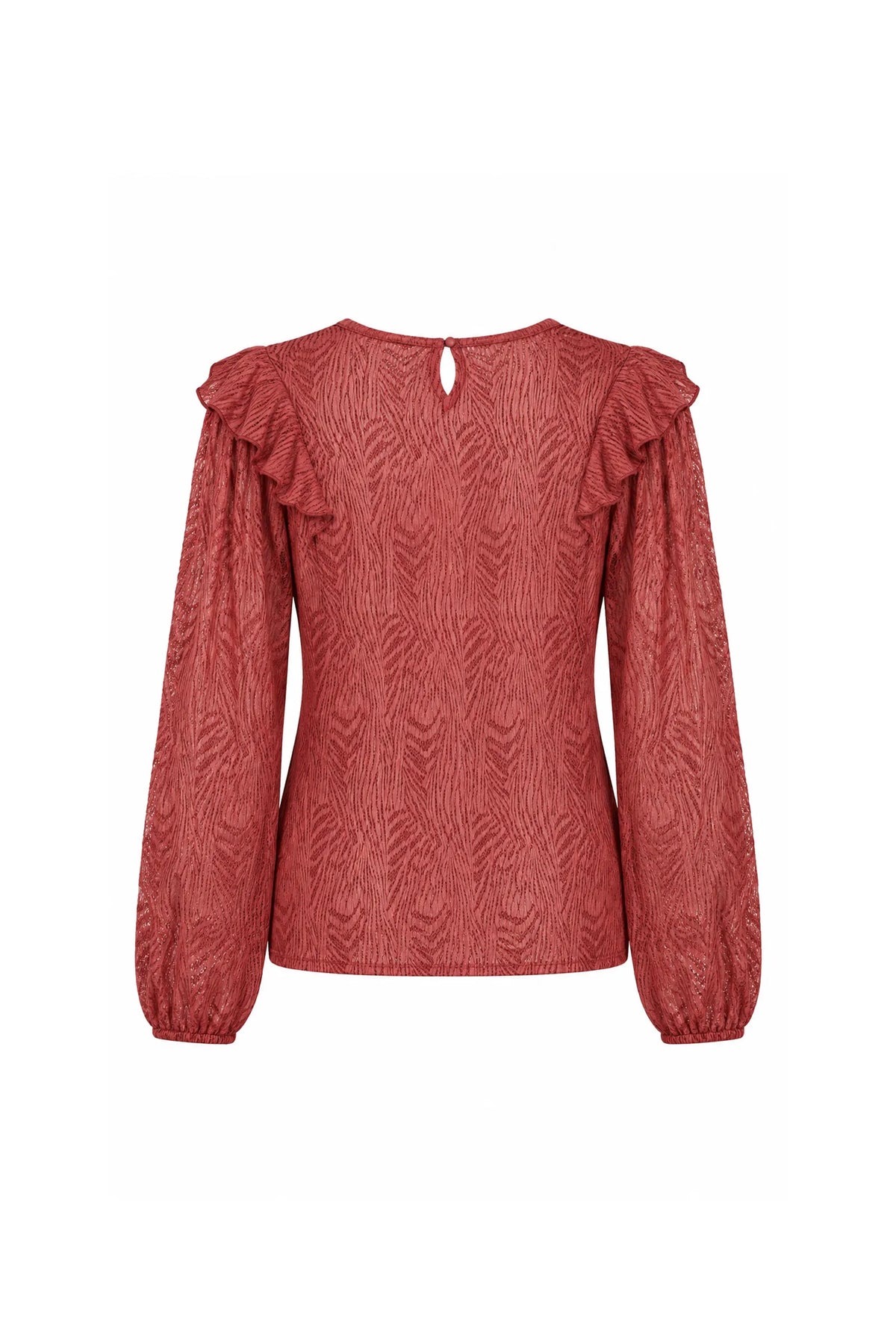 Bluze red burnout