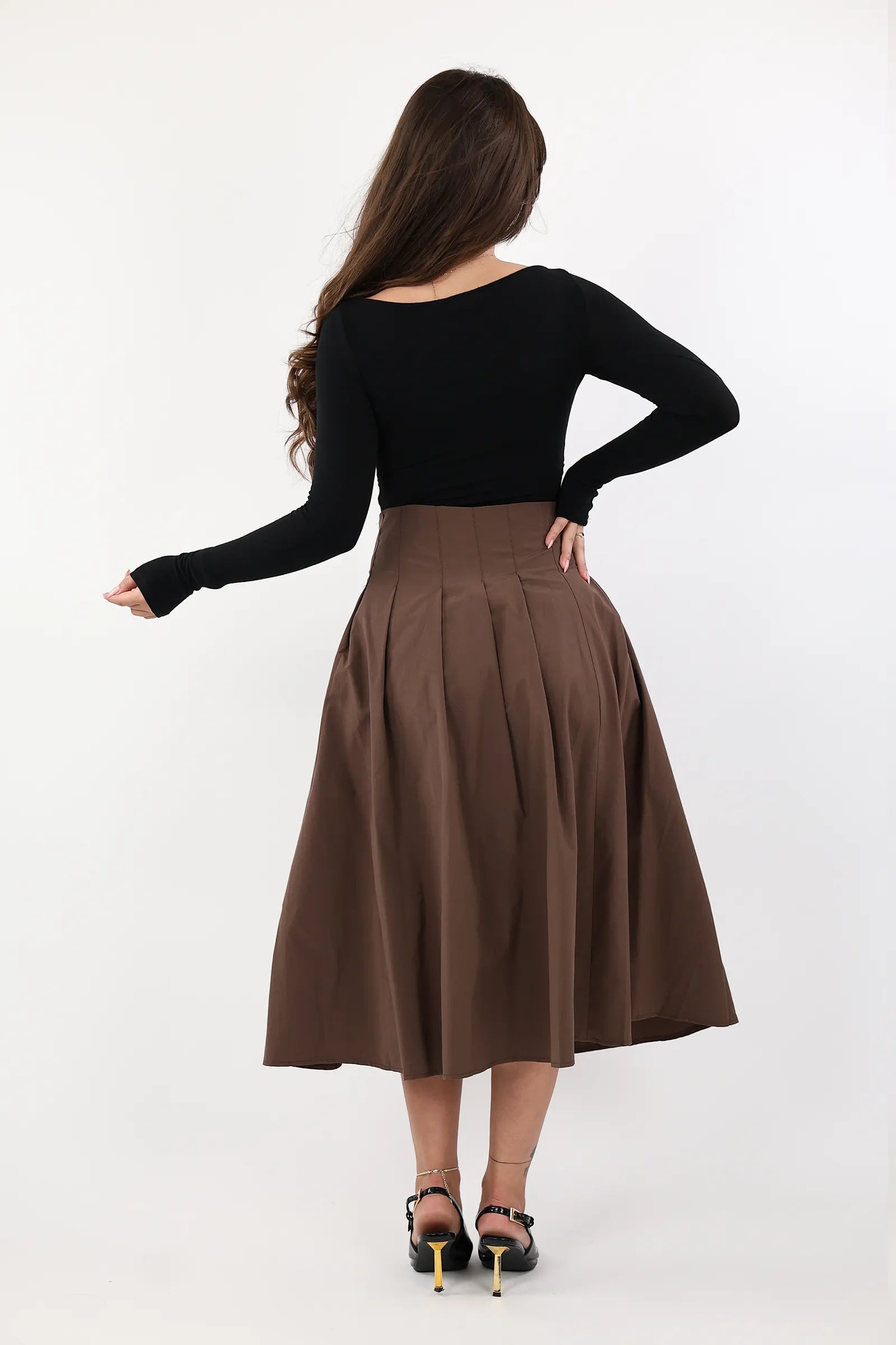 FUND PLEATED BELT