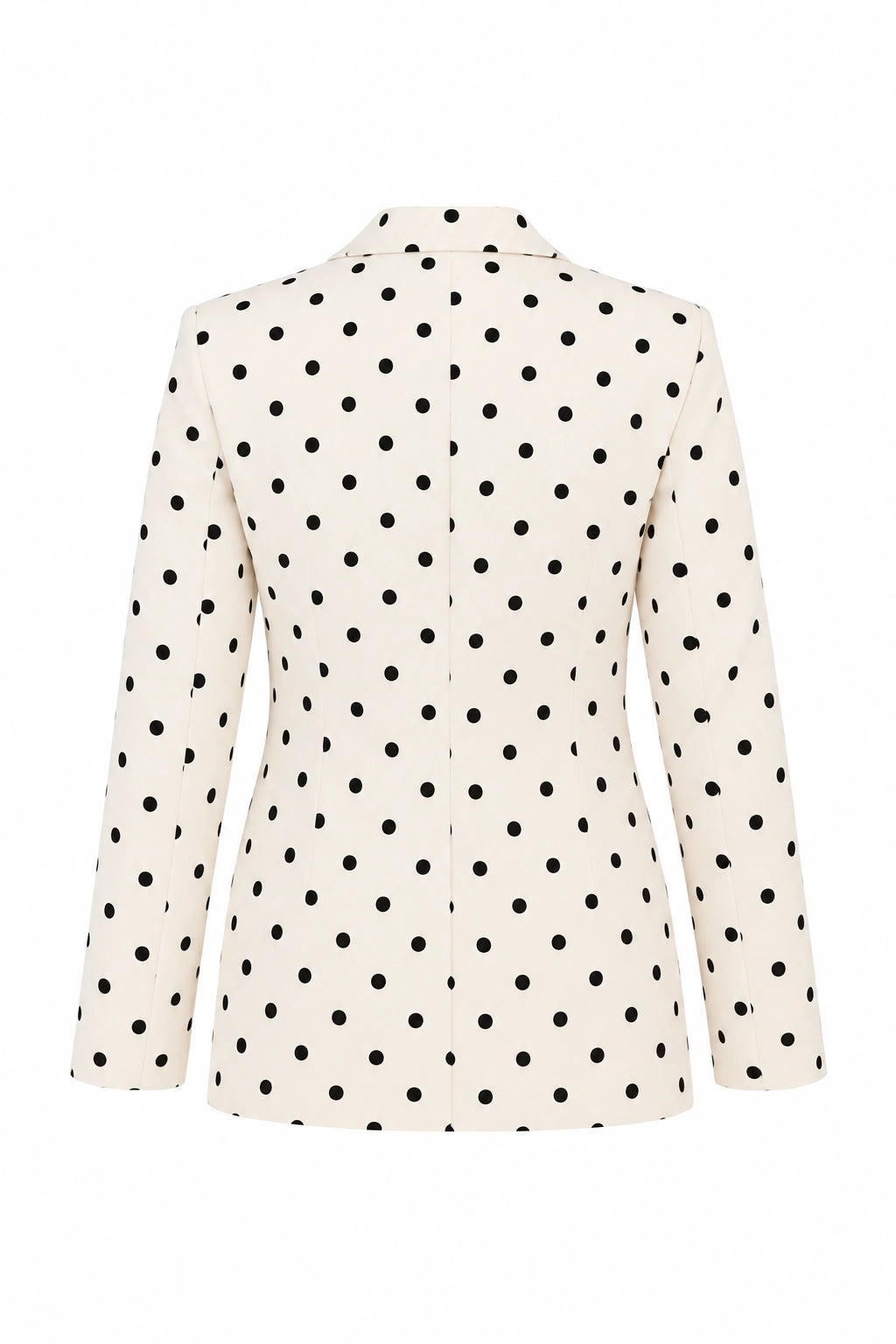 Sako black polka dots