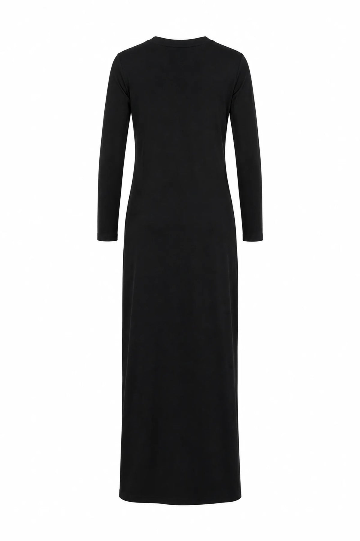 Fustan ruched side slit