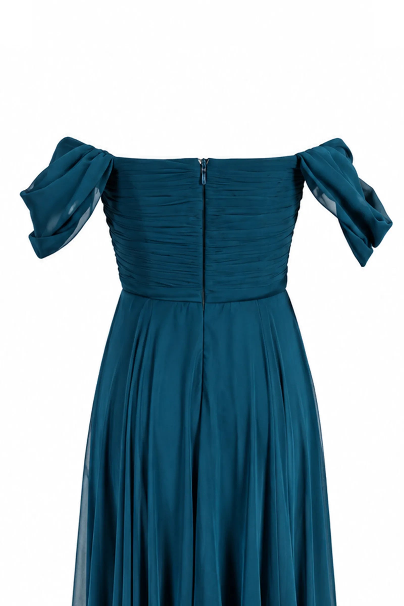 Fustan maxi teal