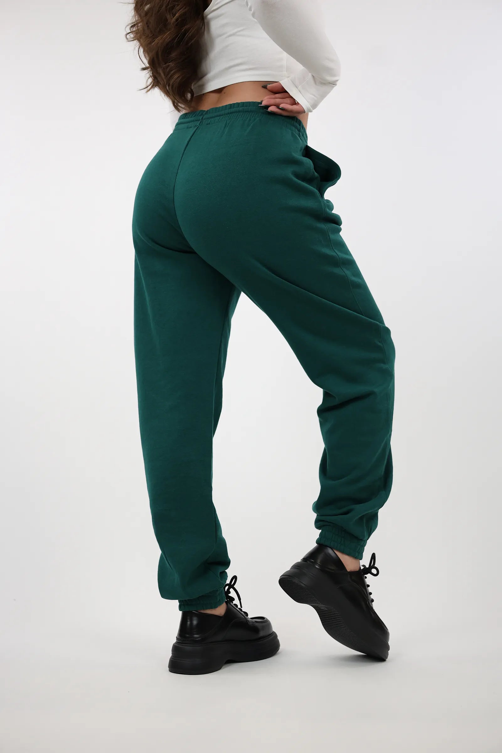 TRENERKA elastic waist fleece