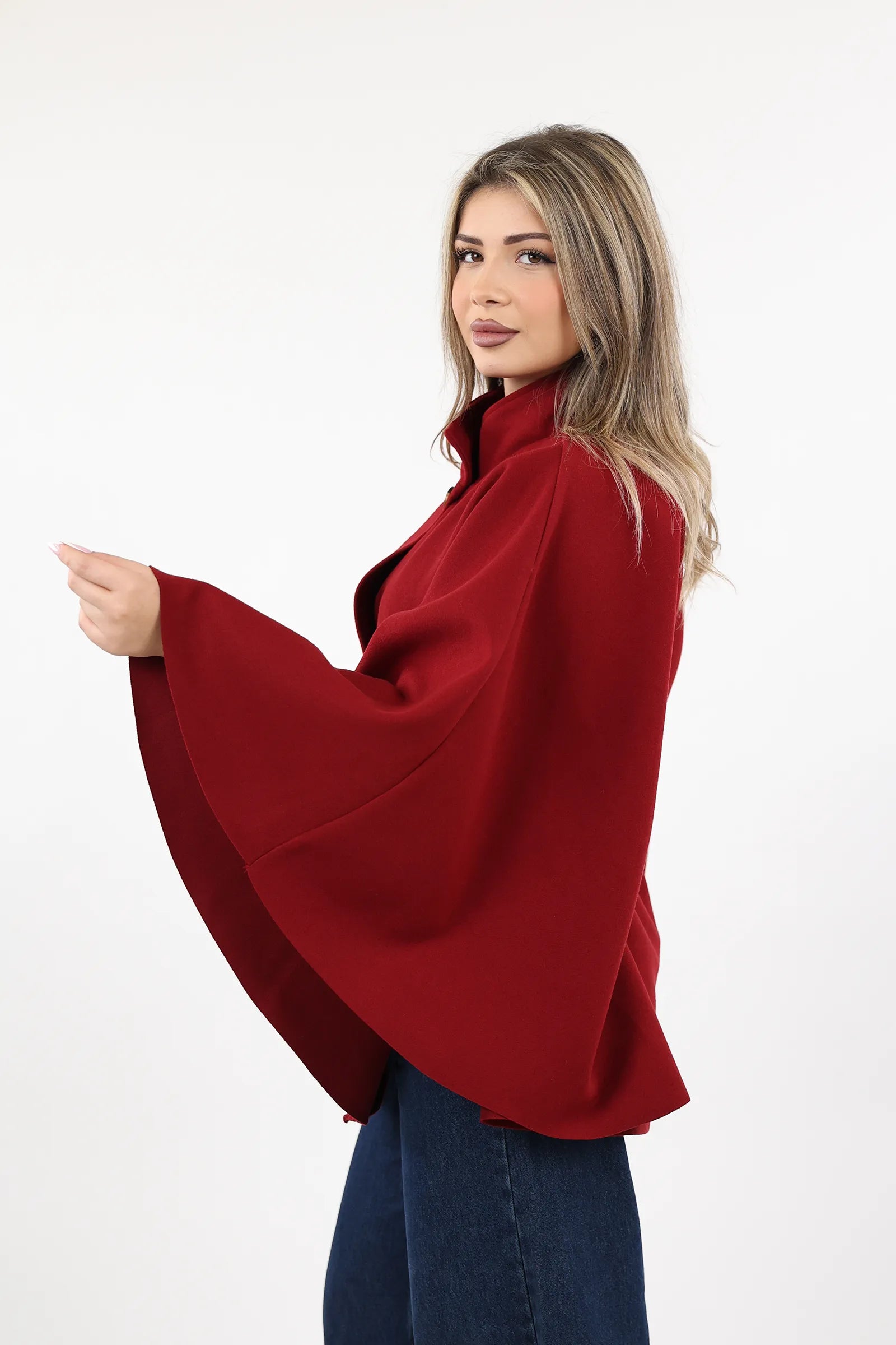 PALLTO BELTED PONCHO