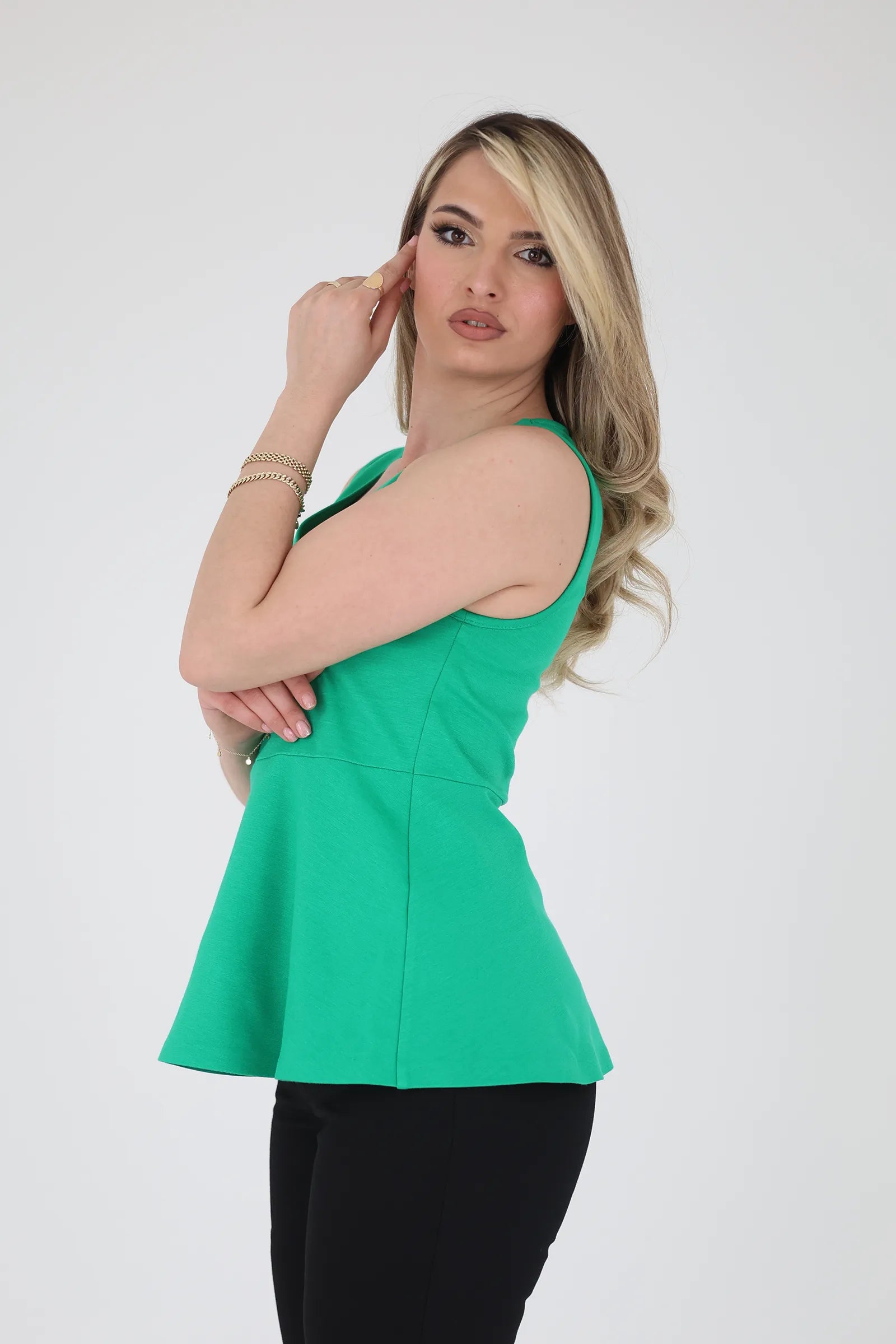 Maice peplum top