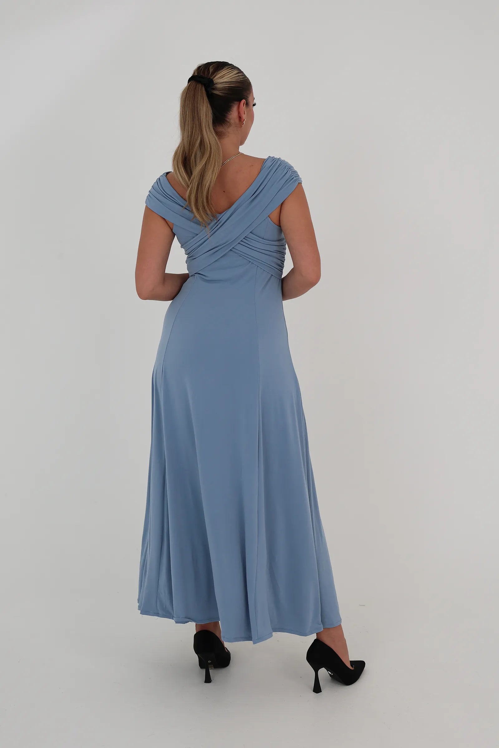 Fustan baby blue
