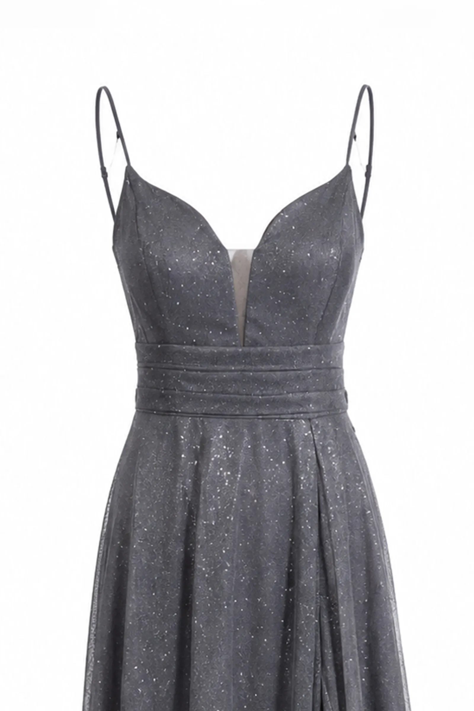 Fustan grey glitter
