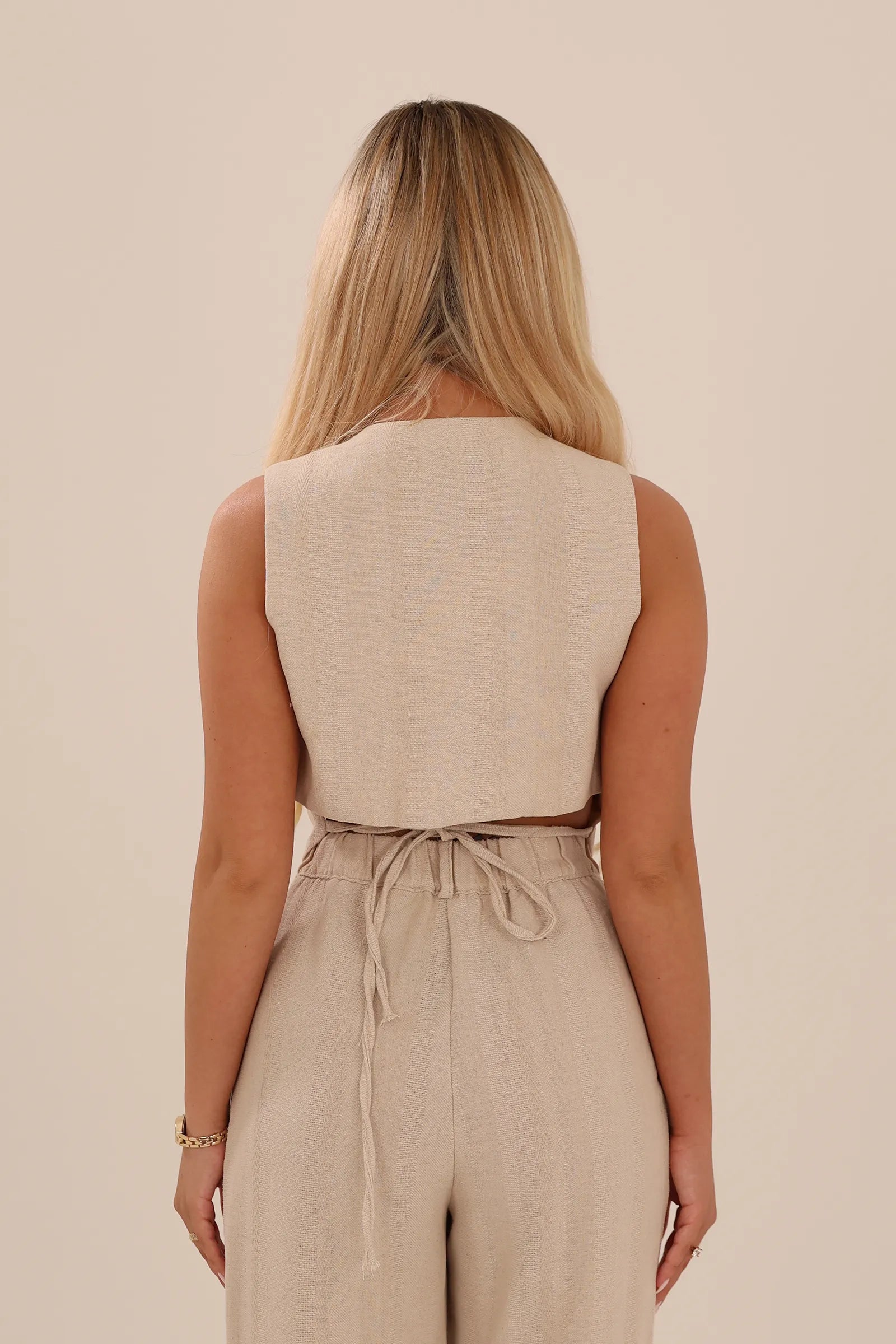 Jelek linen vest
