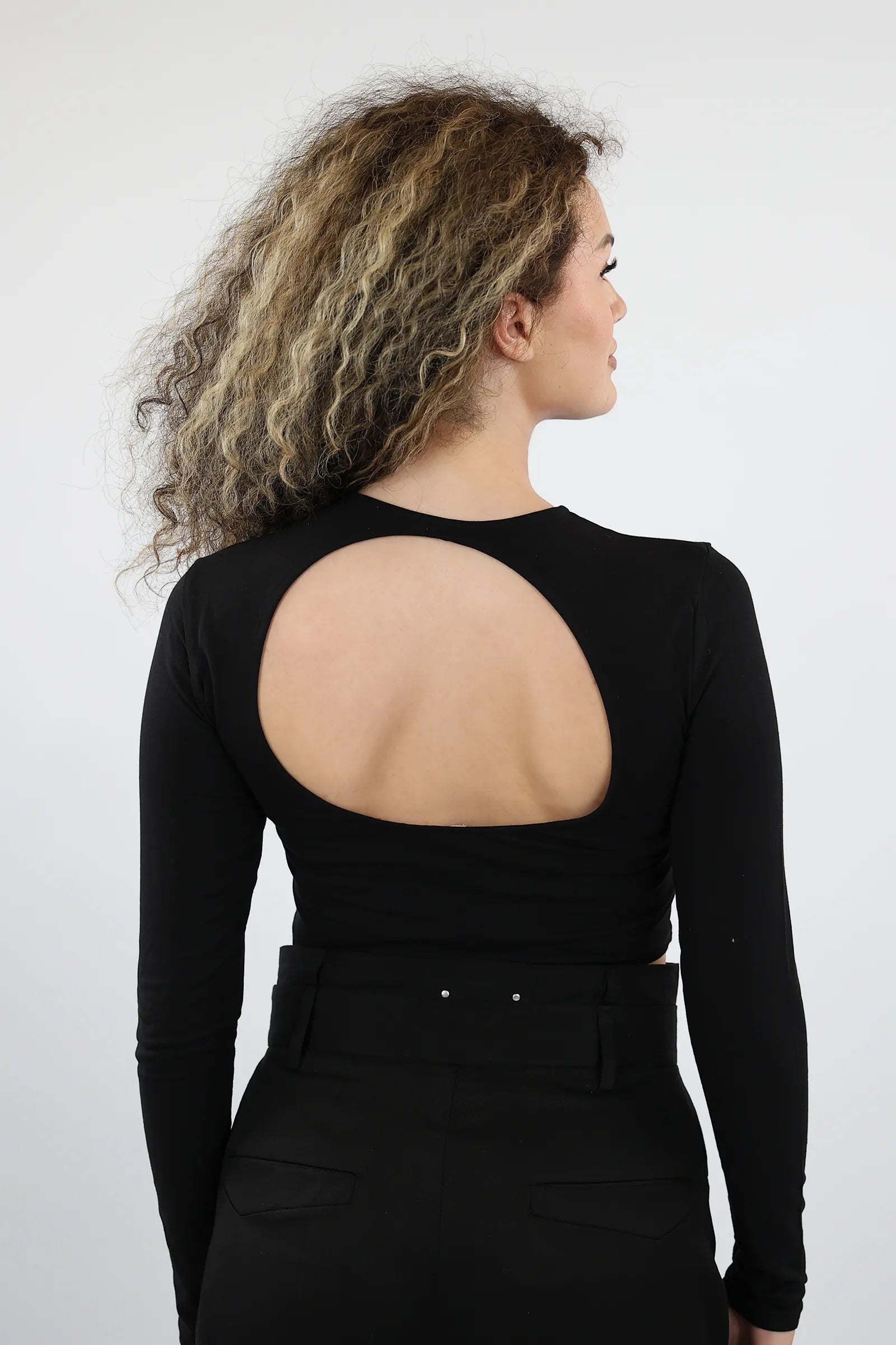 BLUZË OPEN BACK