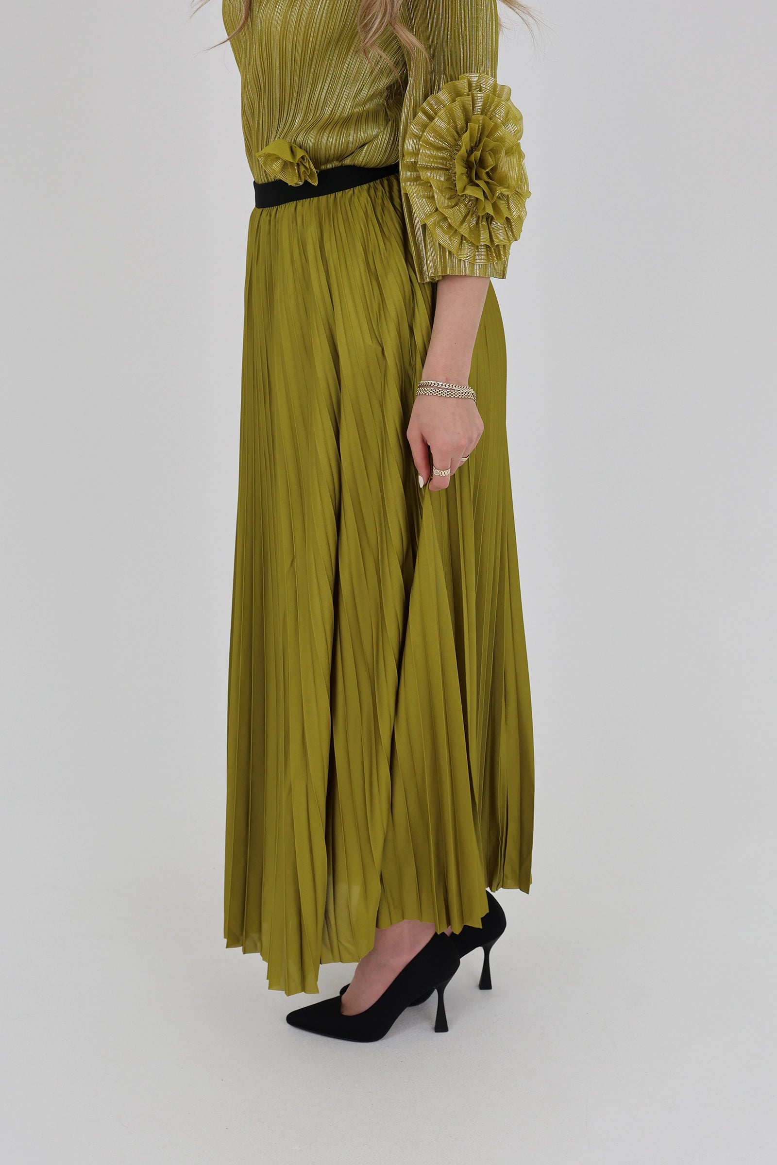 Set pleated co-ord