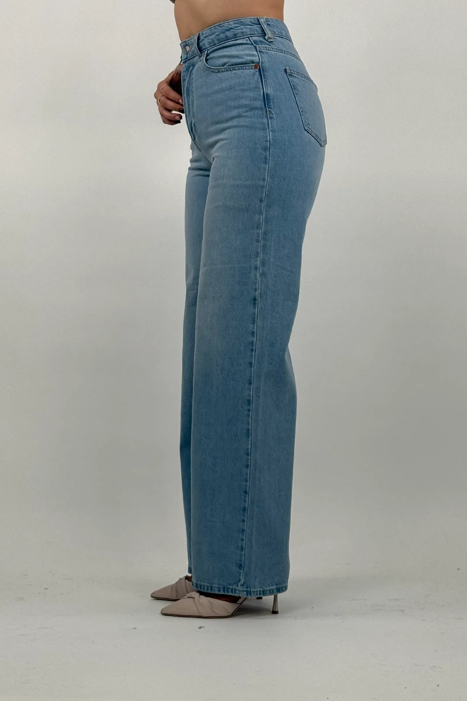 Farmerka trendy wide leg