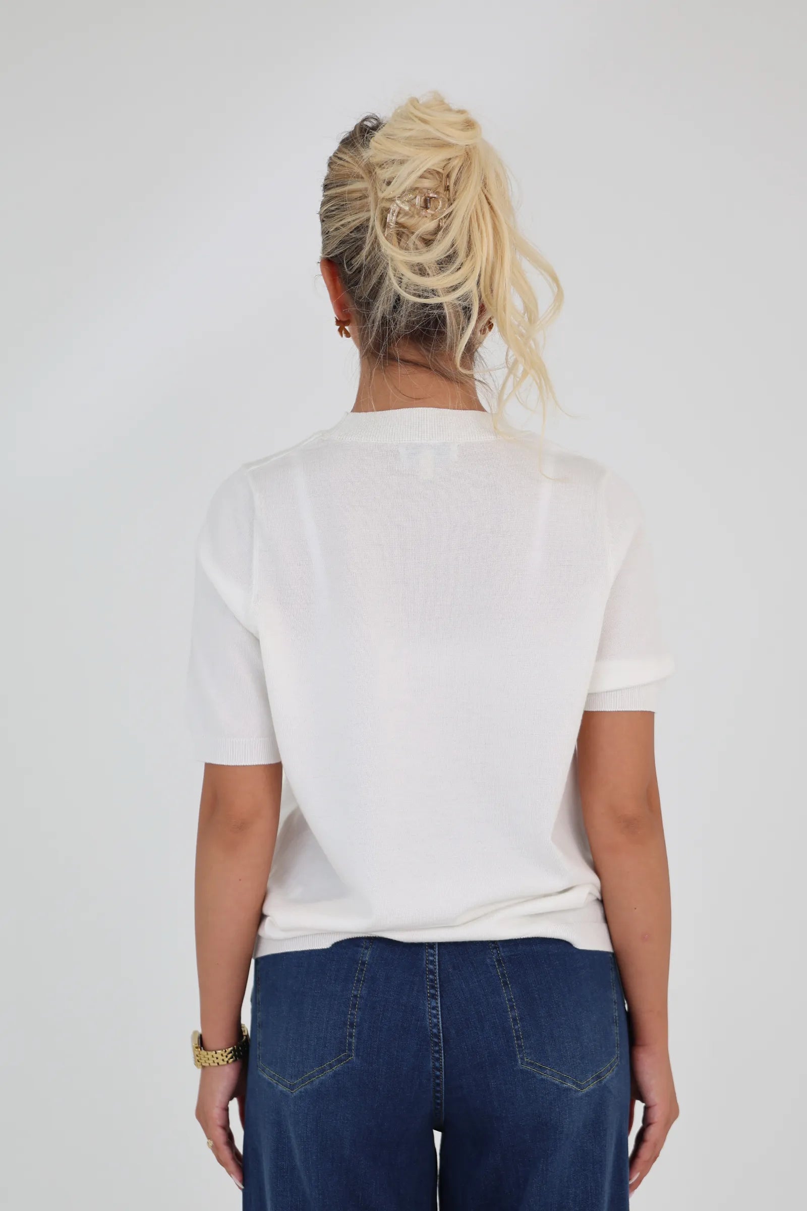 Maice knit tee