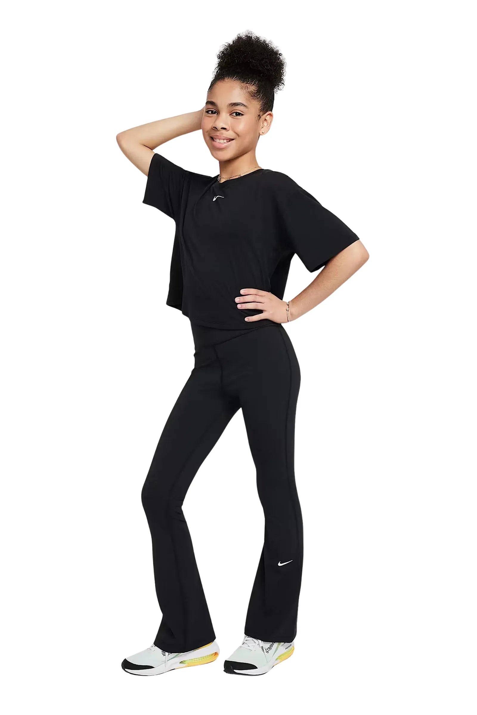 Hellanke nike one girl's dri-fit flared FZ5609-010