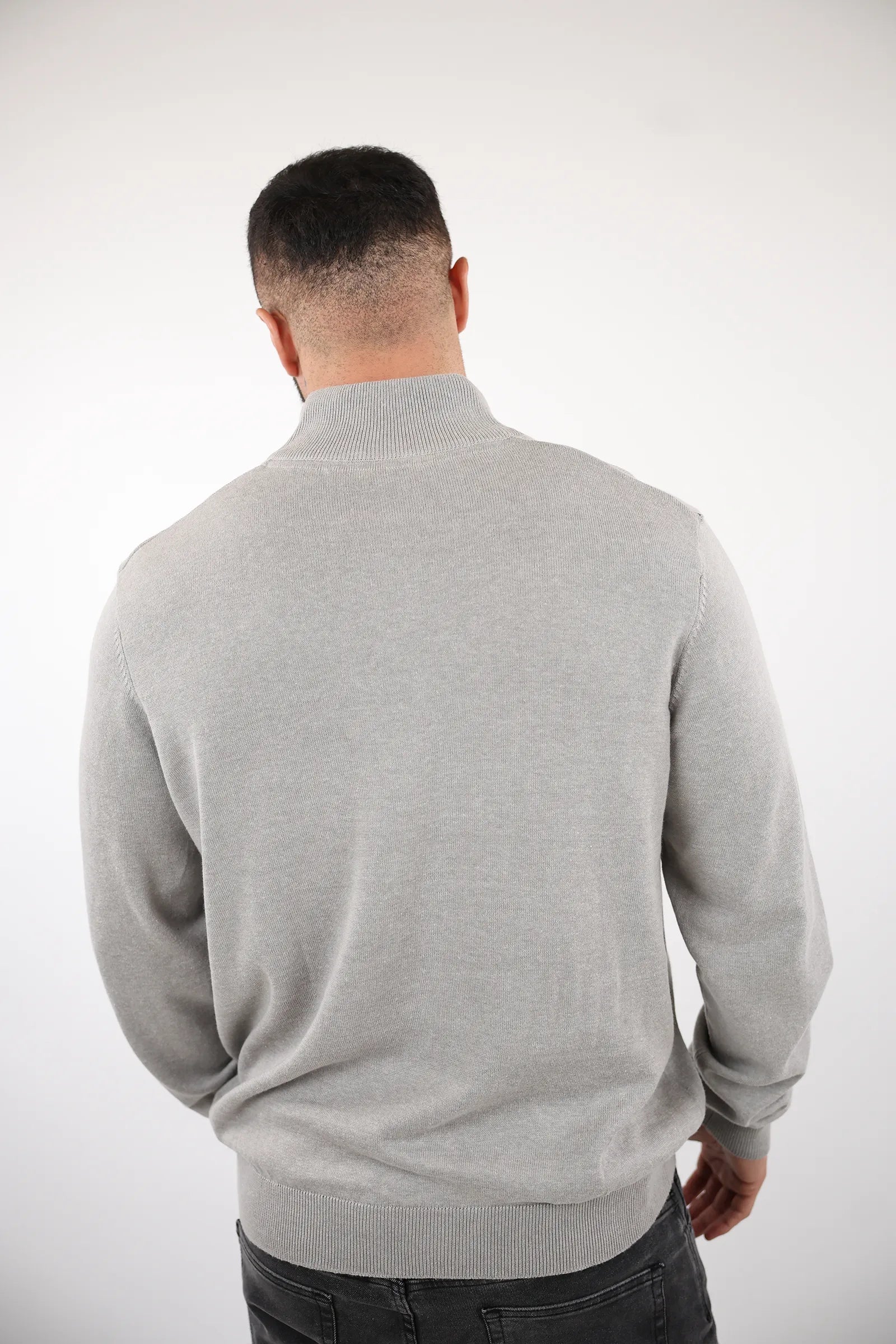XHEMPER High Neck Zip up