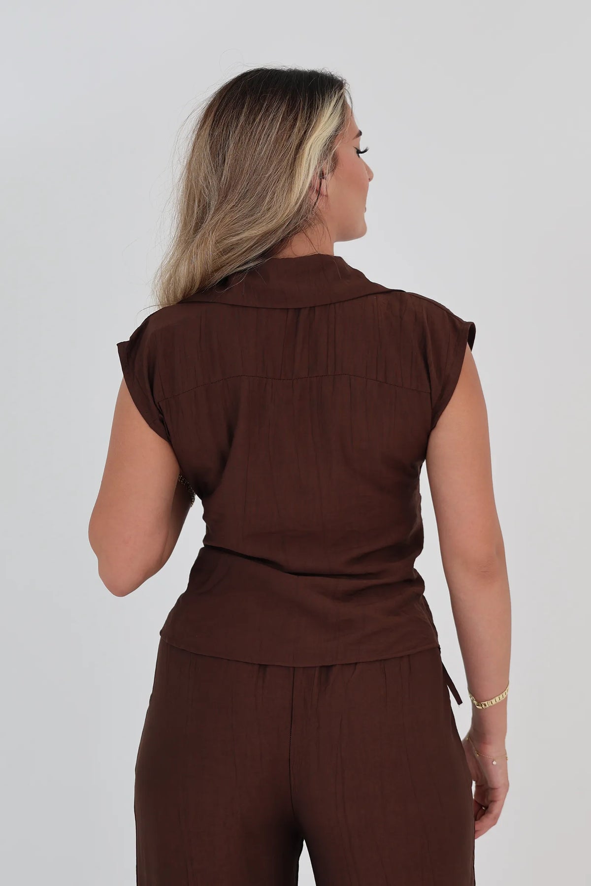 Jelek v neck side tie