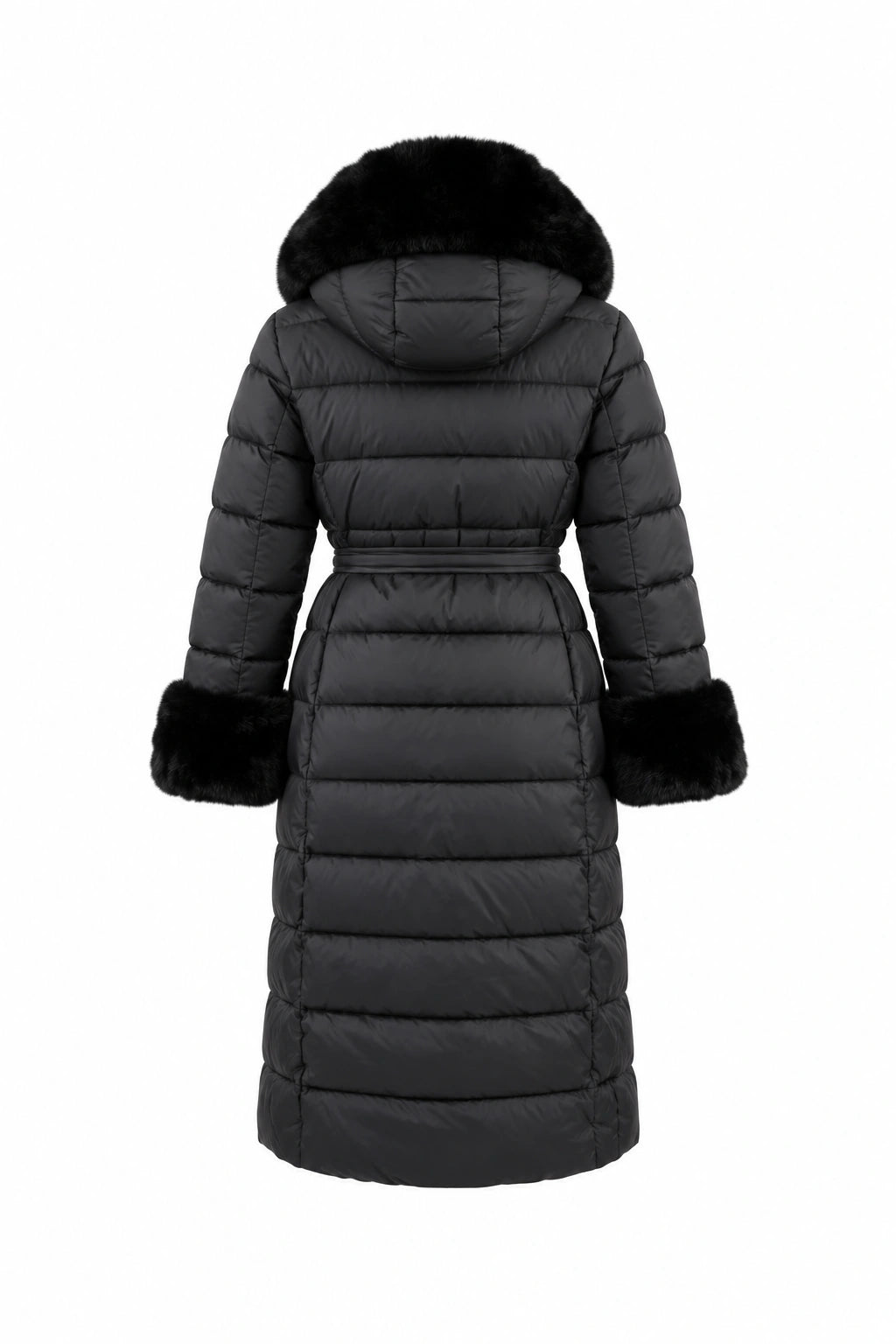 Jakne parka with Fur cuffs