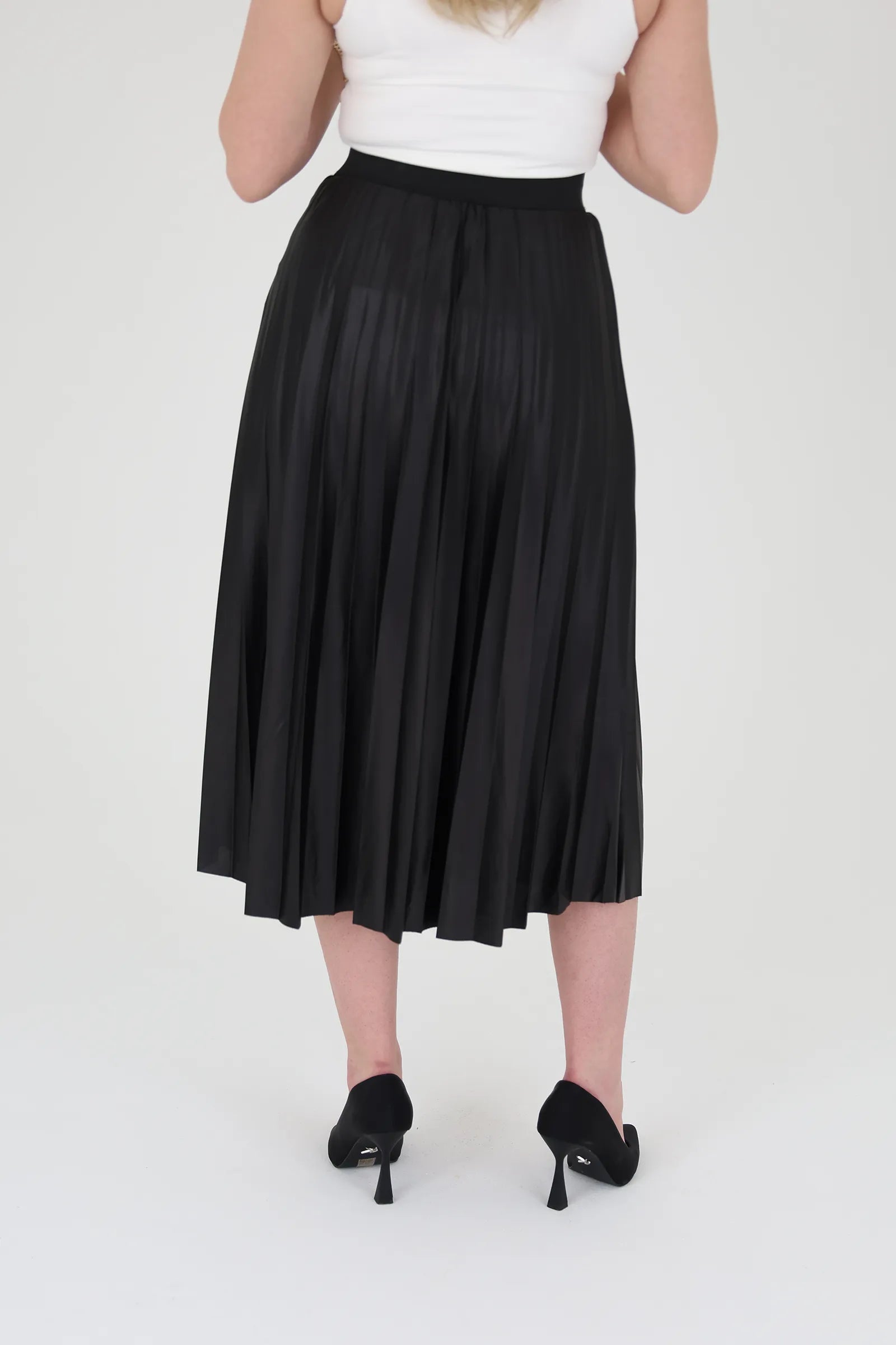 Fund pleated chiffon